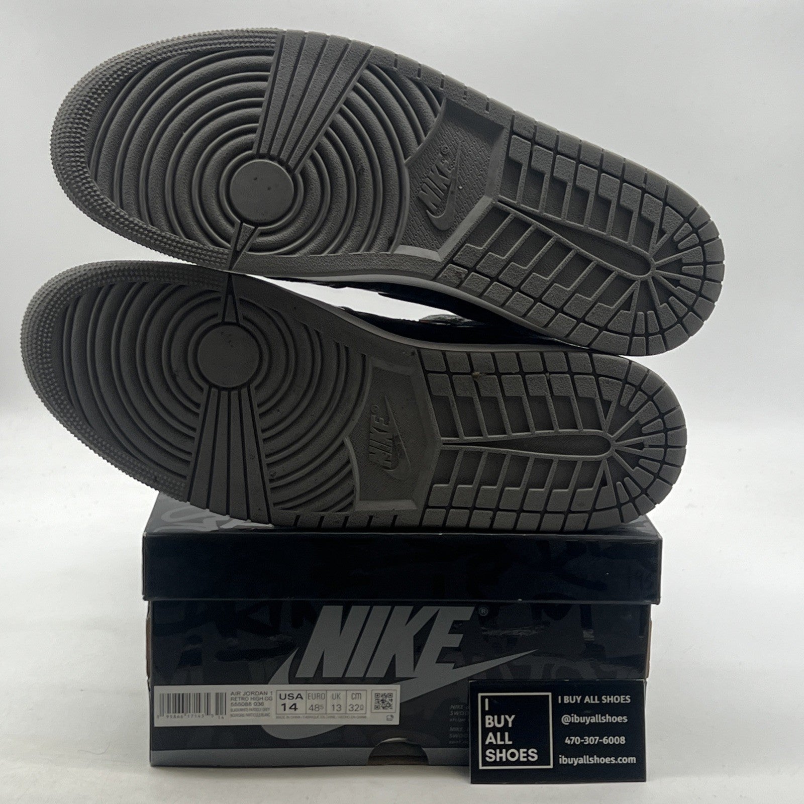 Size 14 - Air Jordan 1 OG High Rebellionaire (555088-036)