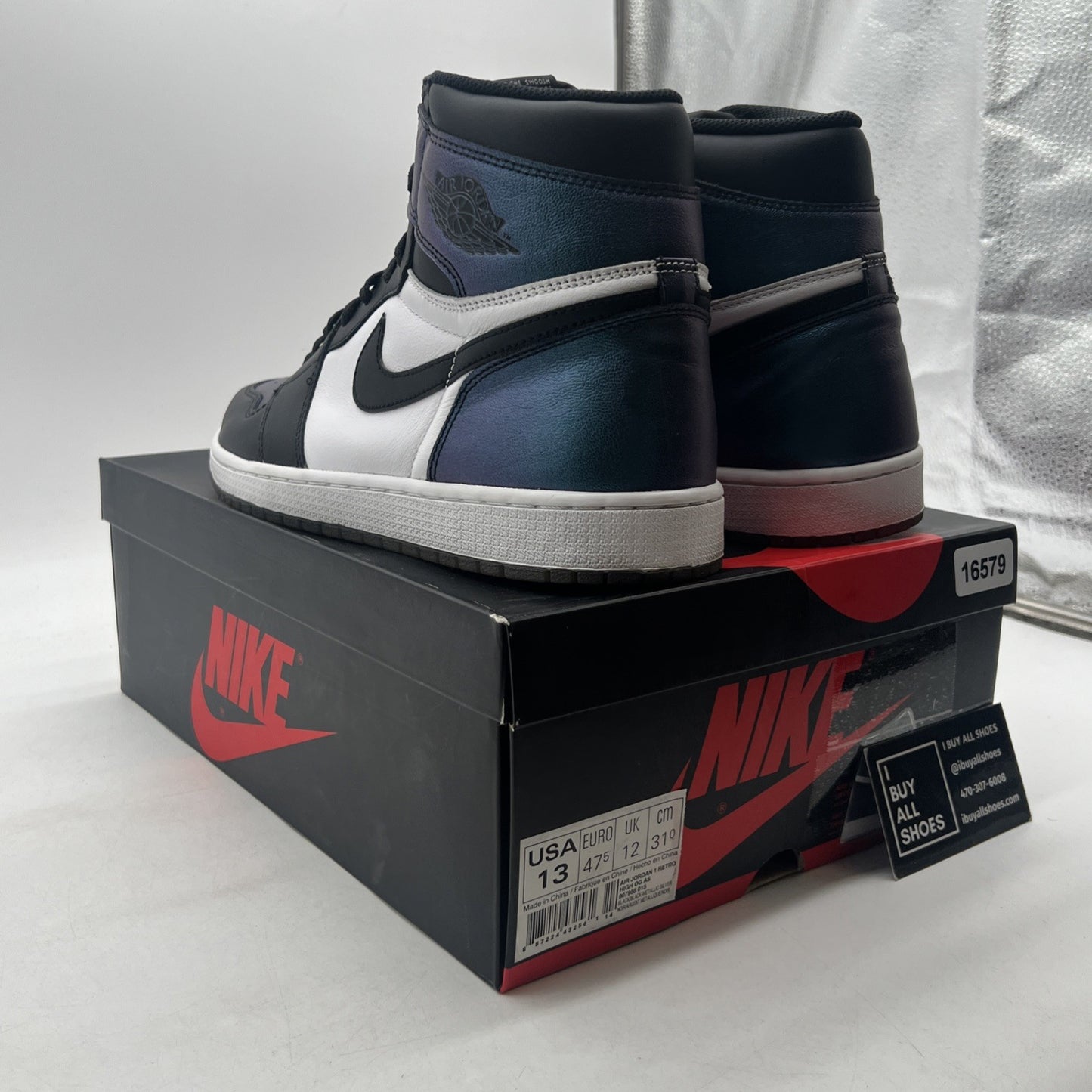Size 13 - Air Jordan 1 Retro OG High All Star - Chameleon (907958-015)