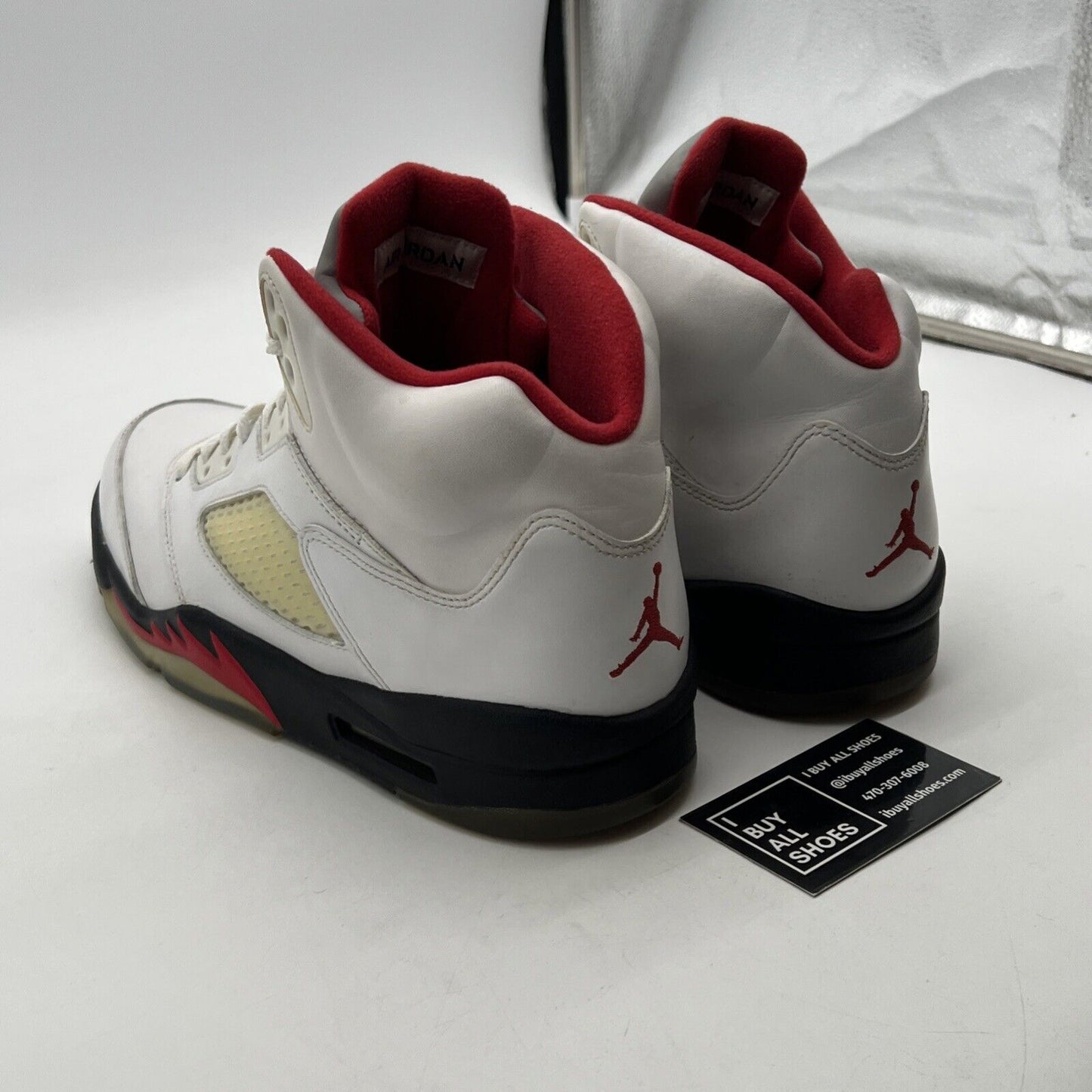 Size 11 - Air Jordan 5 Retro 2013 Fire Red (136027-100)