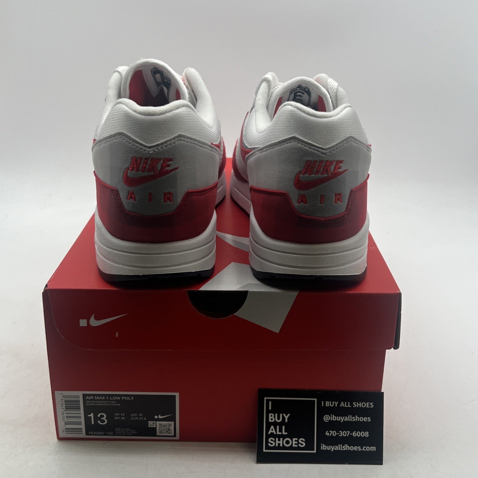 Size 13 - Nike Air Max 1 Low Poly (HQ5882-100)