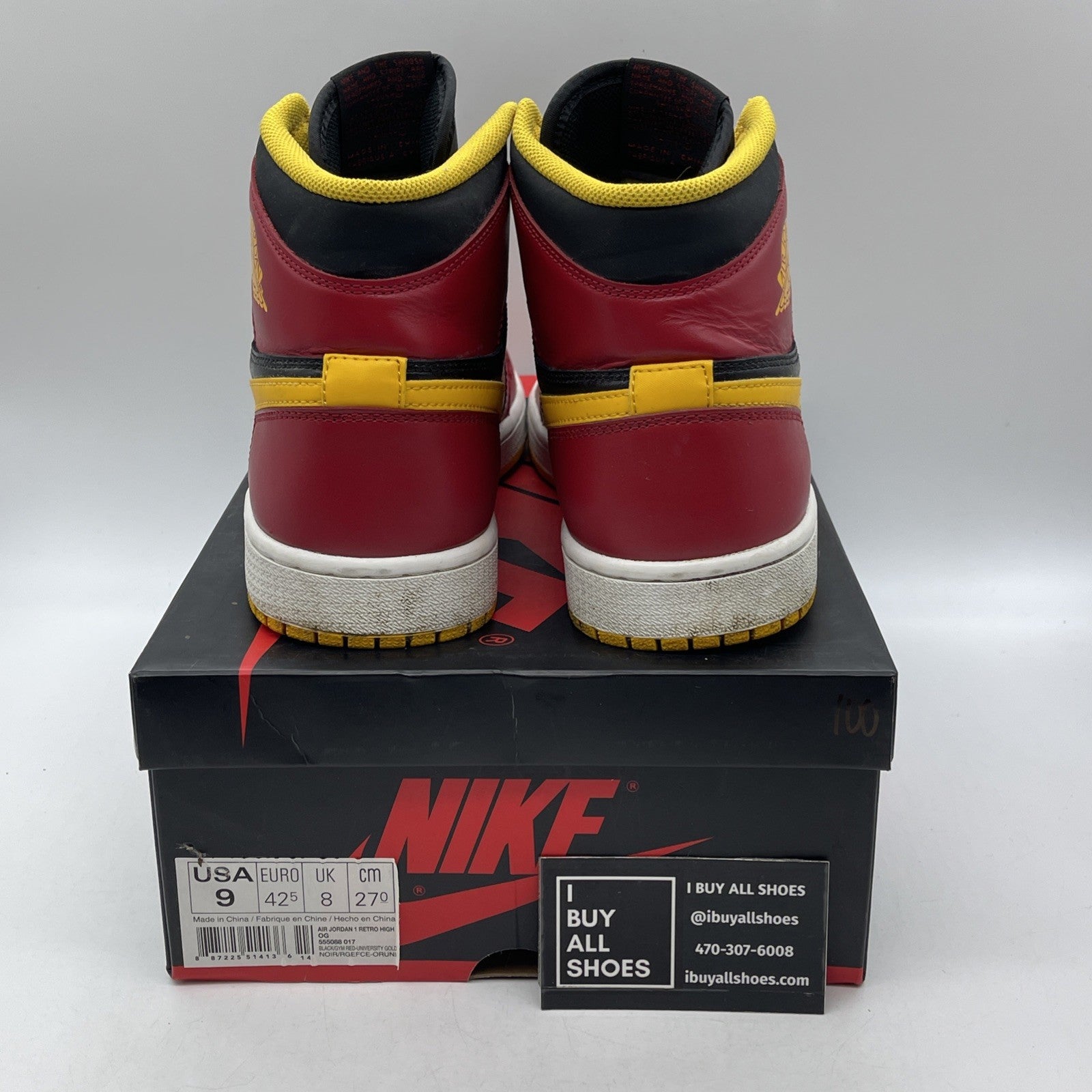 Size 9 - Air Jordan 1 Retro OG High Highlight Reel (555088-017)