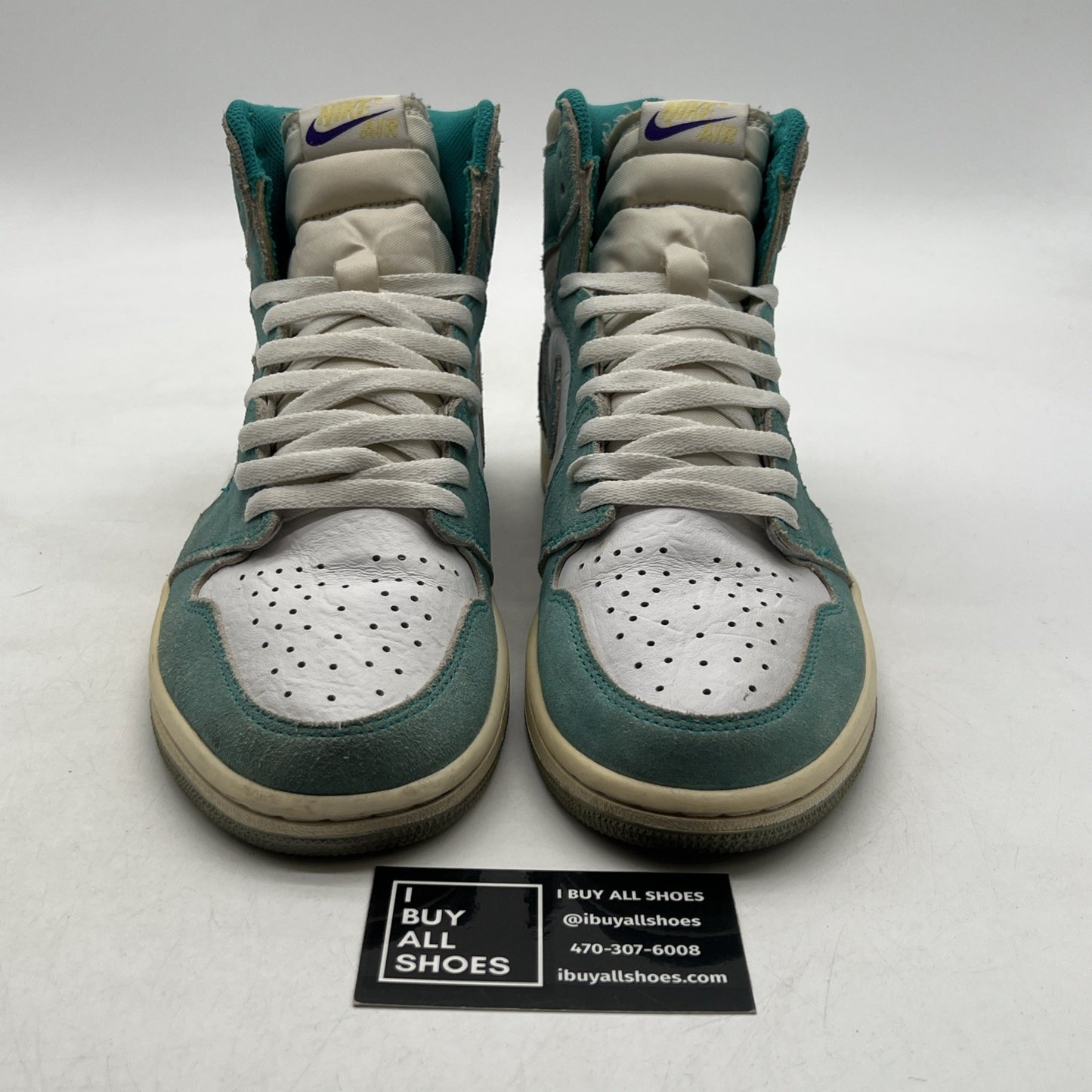 Size 10 - Air Jordan 1 Retro OG High Turbo Green (555088-311)