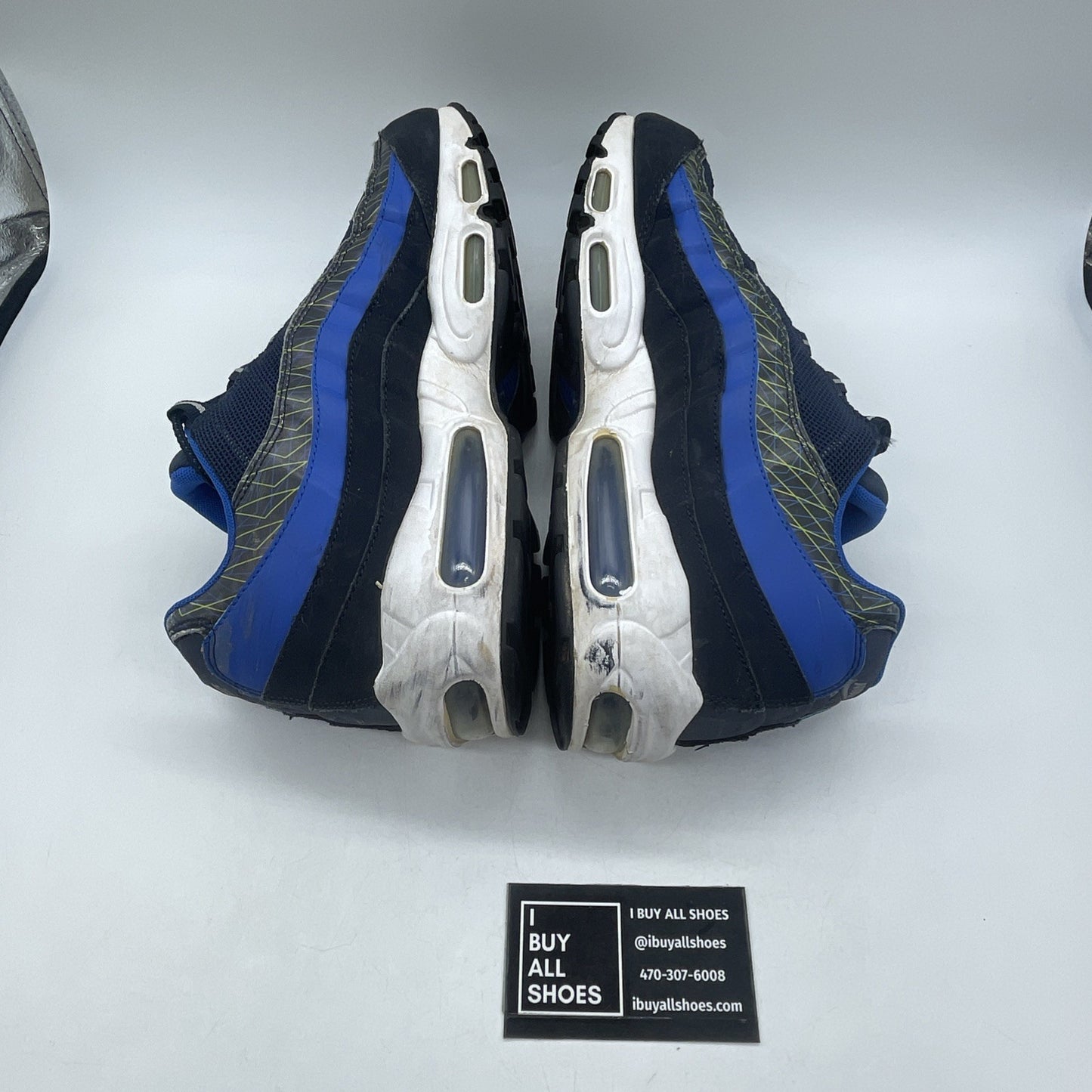 Size 12 - Nike Air Max 95 Premium Dark Obsidian (538416-443)