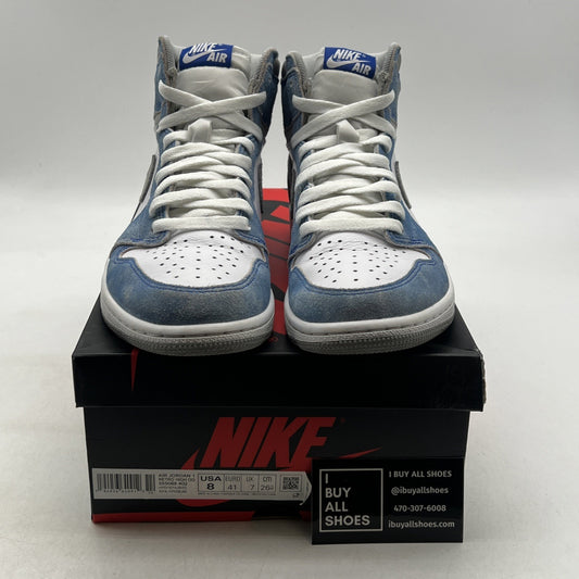 Size 8 - Air Jordan 1 Retro OG High Hyper Royal (555088-402)