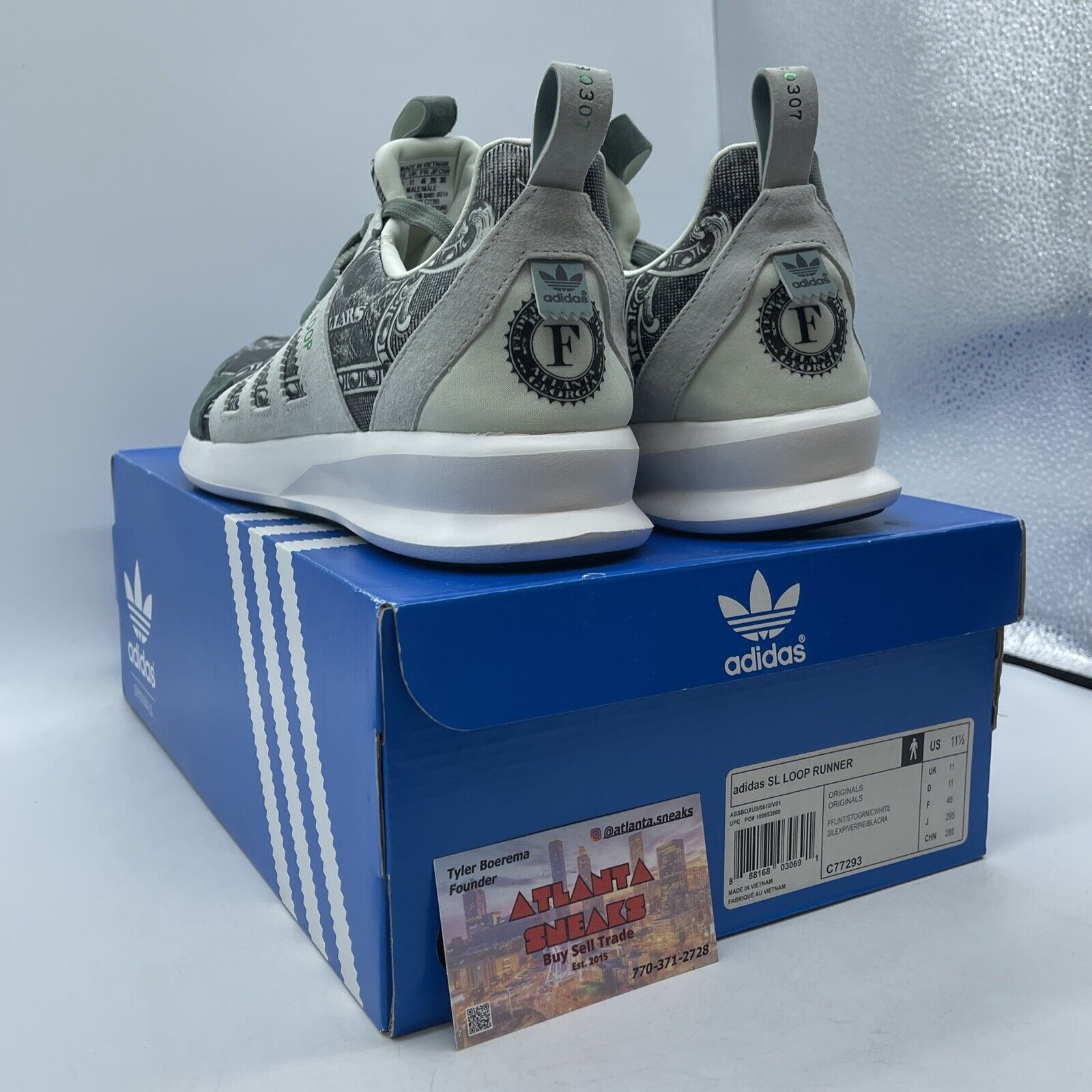Size 11.5 - adidas Wish x SL Loop Runner Independent Currency Suede (C77293)