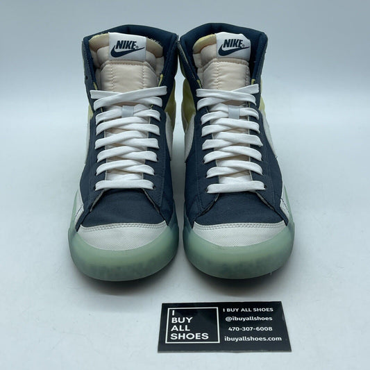 Size 8 - Nike Blazer '77 Mid Move To Zero - Armory Navy Blue White (DH4505-400)