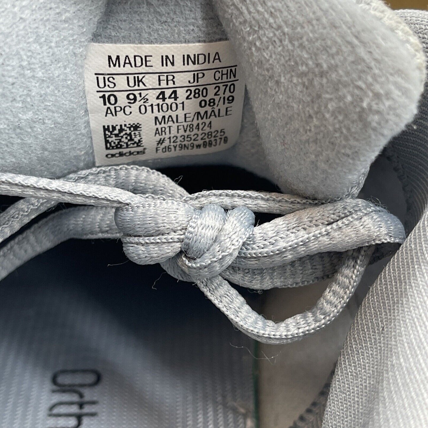 Size 10 - adidas Yeezy Boost 700 V2 Hospital Blue Grey Suede (FV8424)