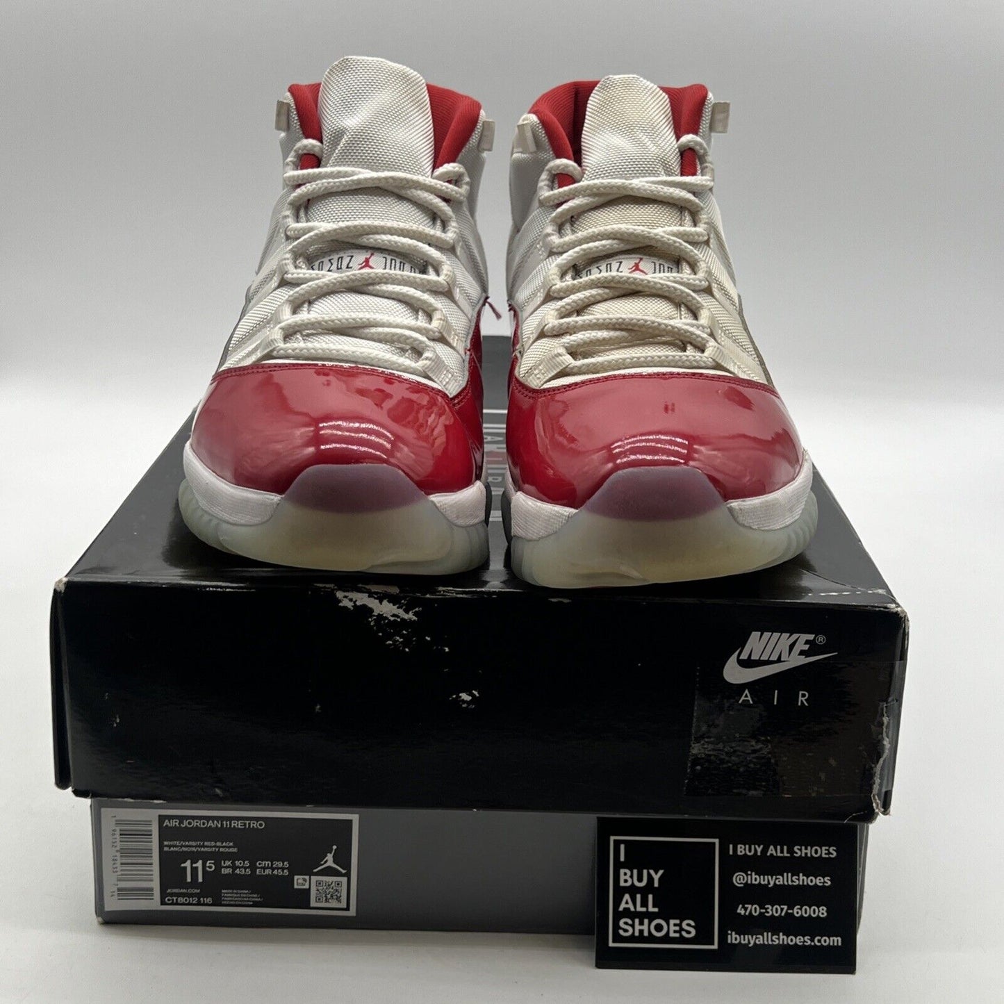 Size 11.5 - Air Jordan 11 Retro High Cherry (CT8012-116)