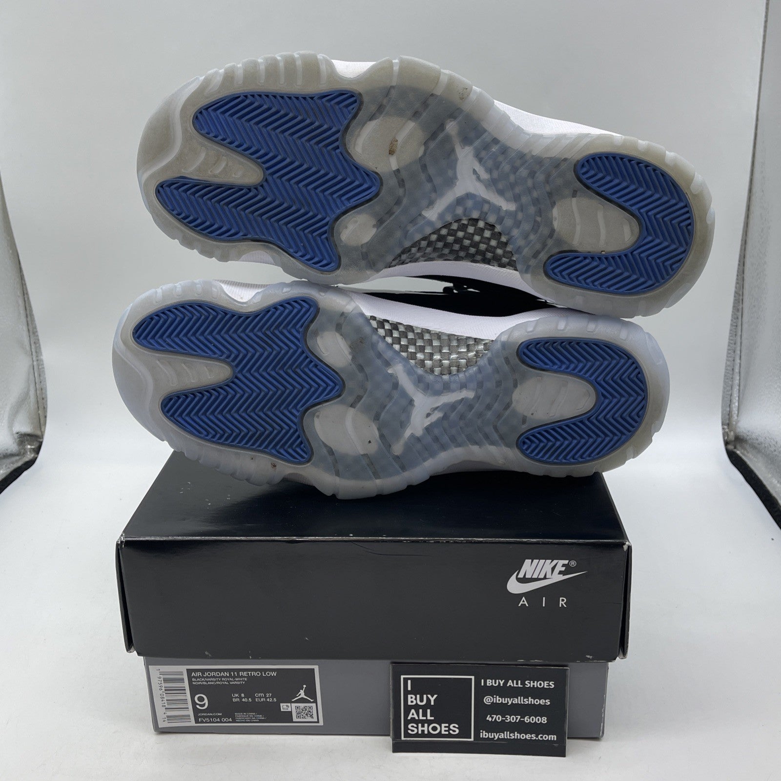 Size 9 - Air Jordan 11 Retro Low Space Jam (FV5104-004)
