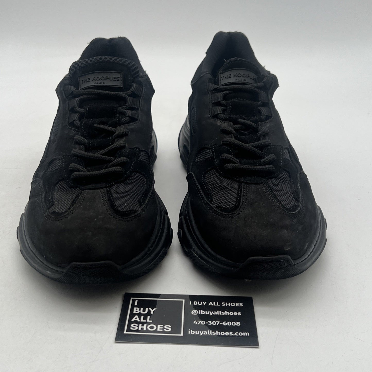 Size 42 - The Kooples Trainer Triple Black