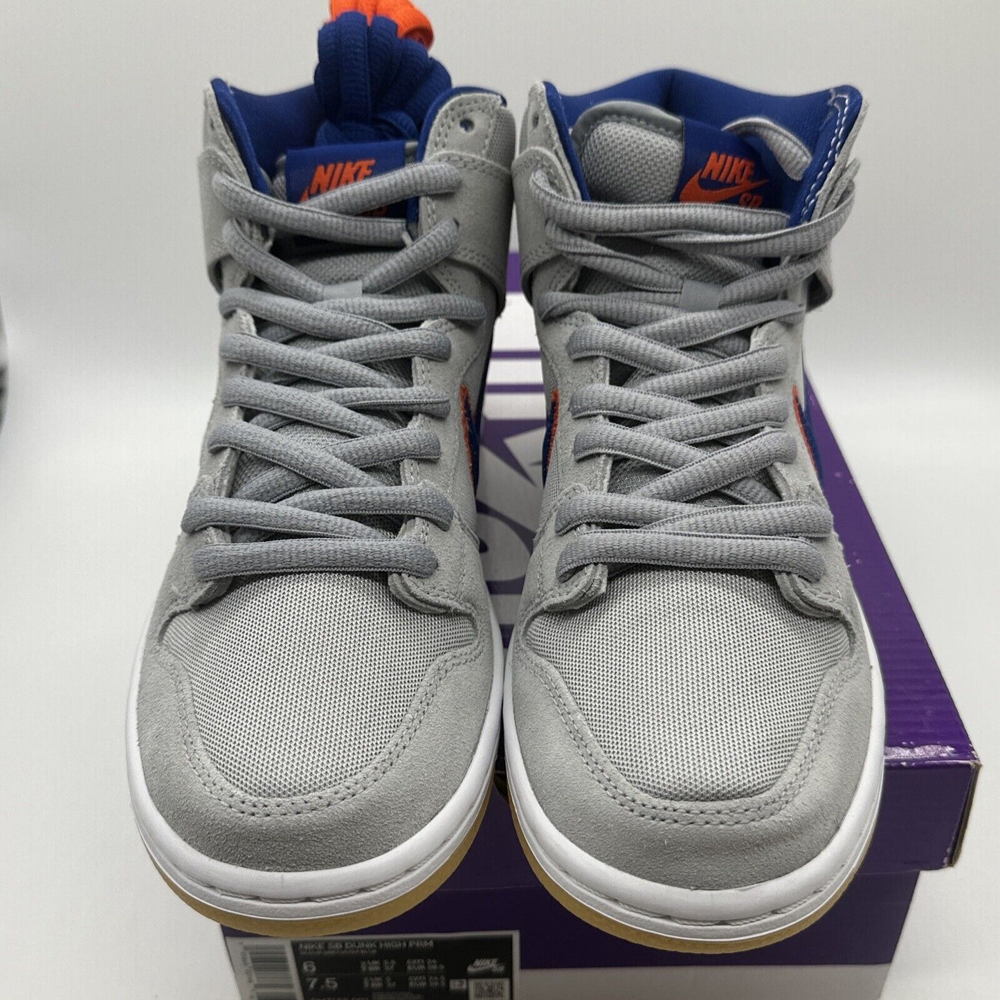 Size 6 - Nike Dunk High SB Rush Blue and Team Orange 2022