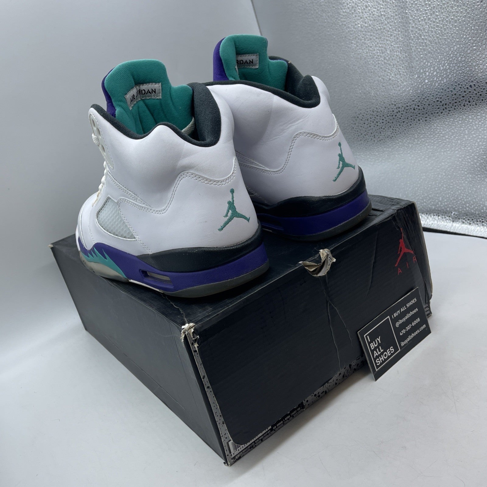 Size 11.5 - Air Jordan 5 Retro 2025 Grape (136027-108)