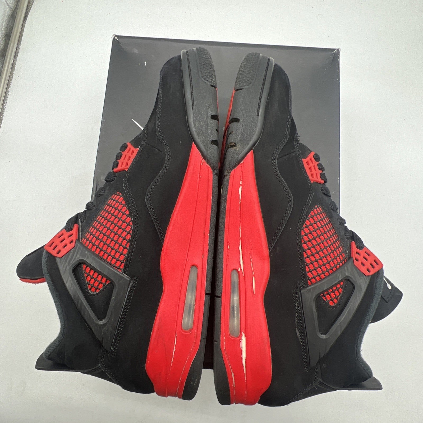 Size 12 - Air Jordan 4 Retro Mid Red Thunder (CT8527-016)