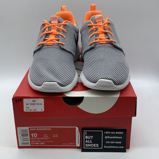 Size 10 - Nike Roshe One Gray Black Suede Leather (511881-080)