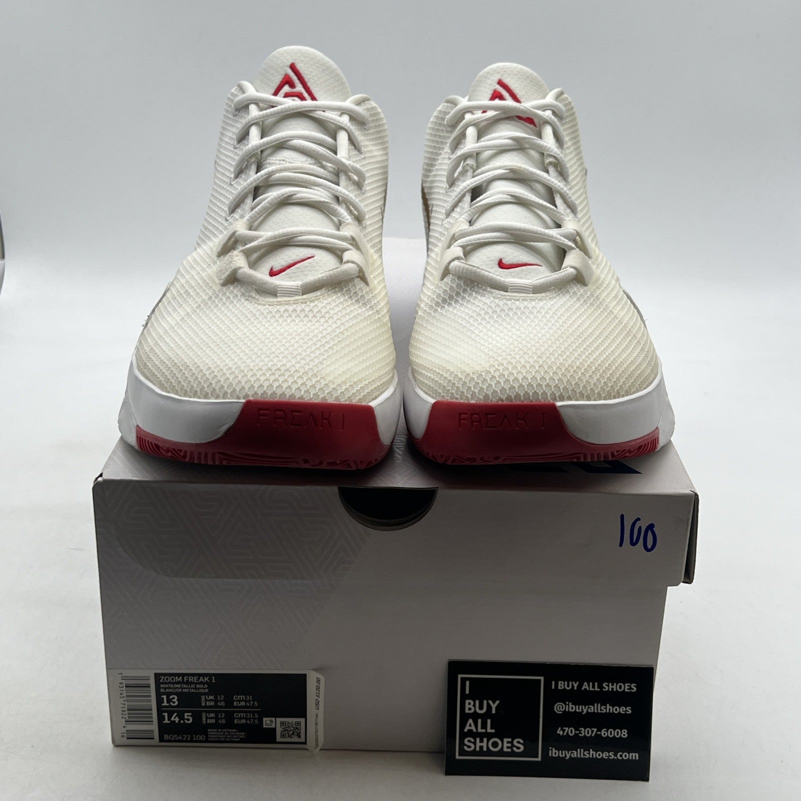 Size 13 - Nike Zoom Freak 1 Roses (BQ5422-100)