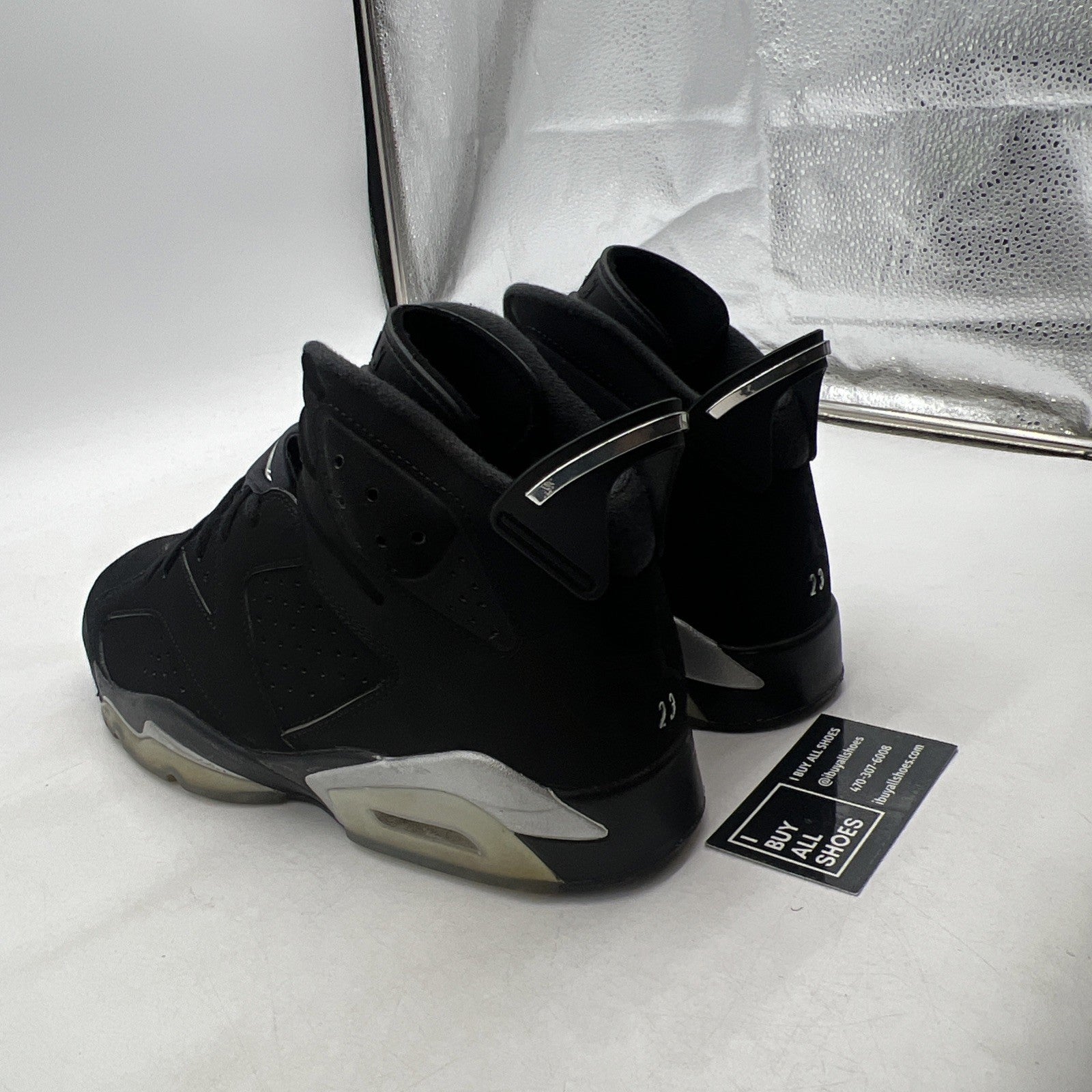 Size 9.5 - Air Jordan 6 Retro Mid Chrome (DX2836-001)