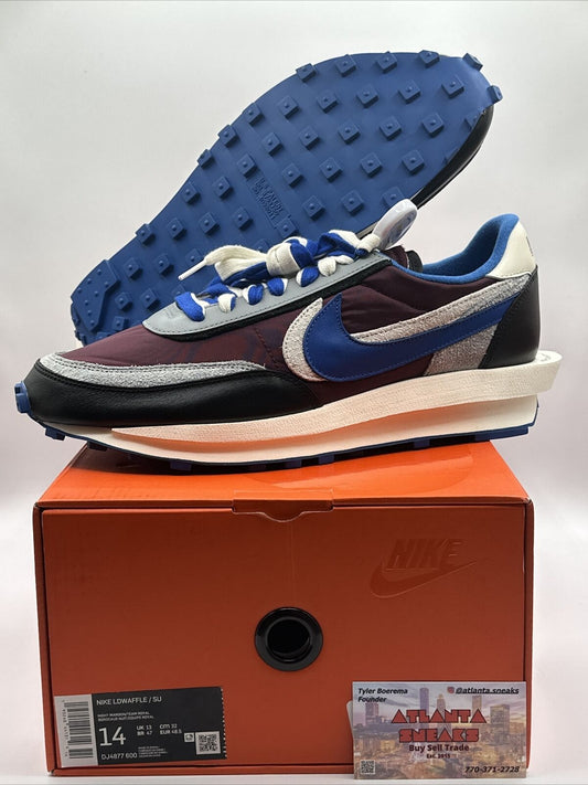 Size 14 - Nike LDWaffle x Sacai x Undercover Night Maroon Team Royal