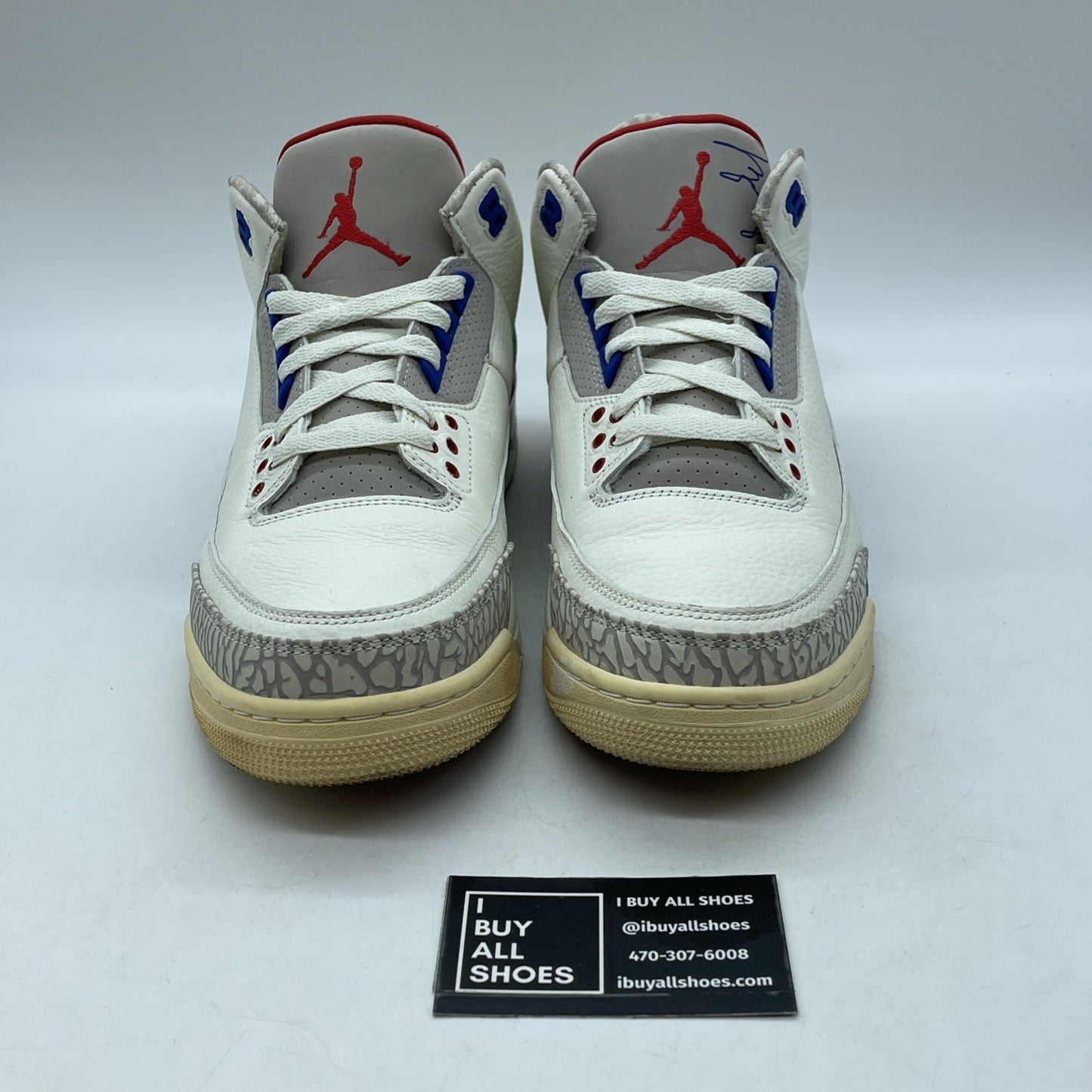 Size 10.5 - Air Jordan 3 Retro International Flight Suede Leather (136064-140)