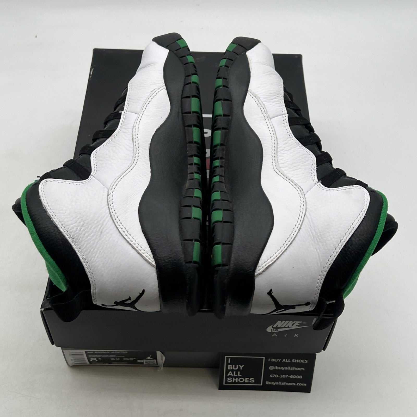 Size 8.5 - Air Jordan 10 Retro 2019 Seattle (310805-137)