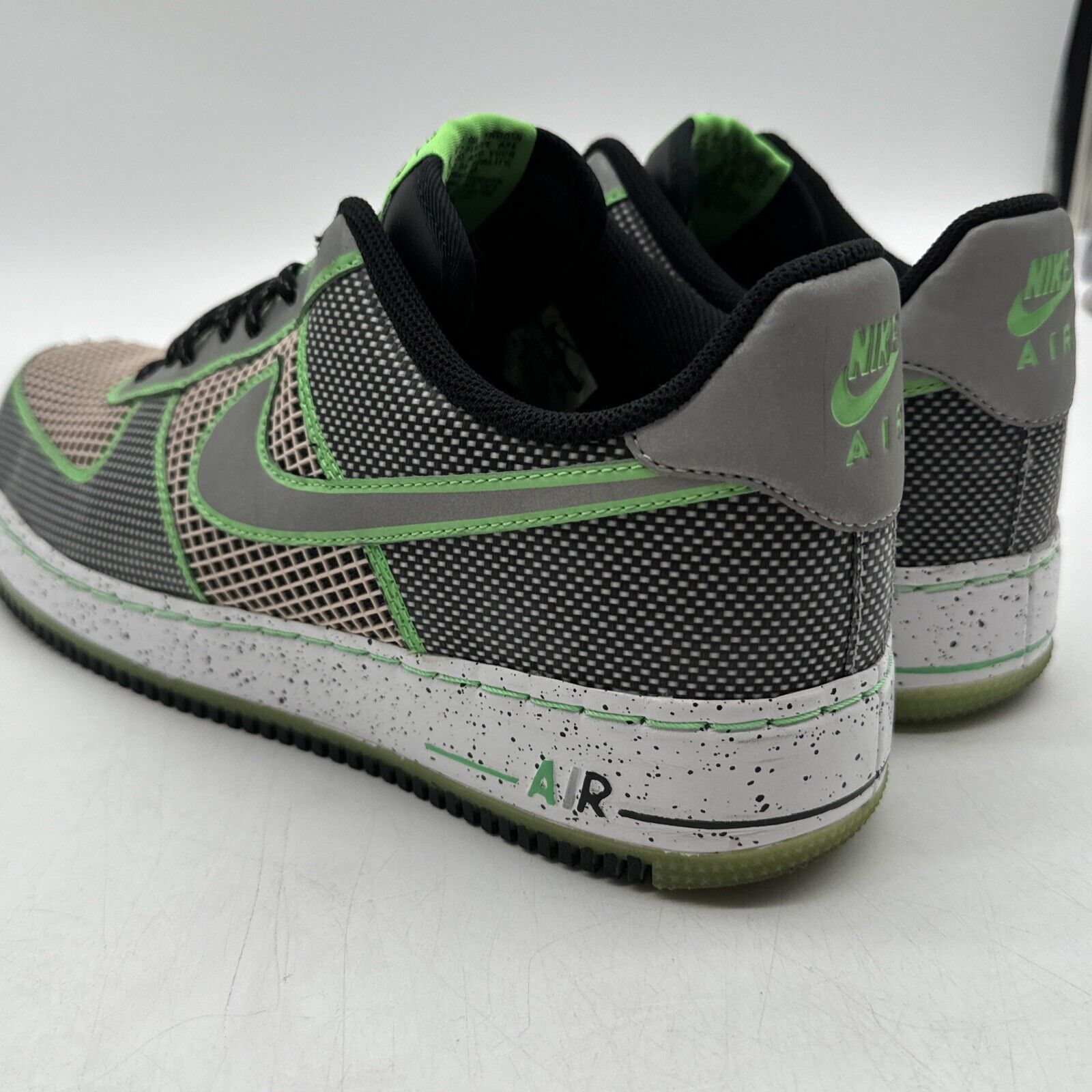 Size 12 - Nike Air Force 1 Low Insideout DB Doernbecher Green Reflective