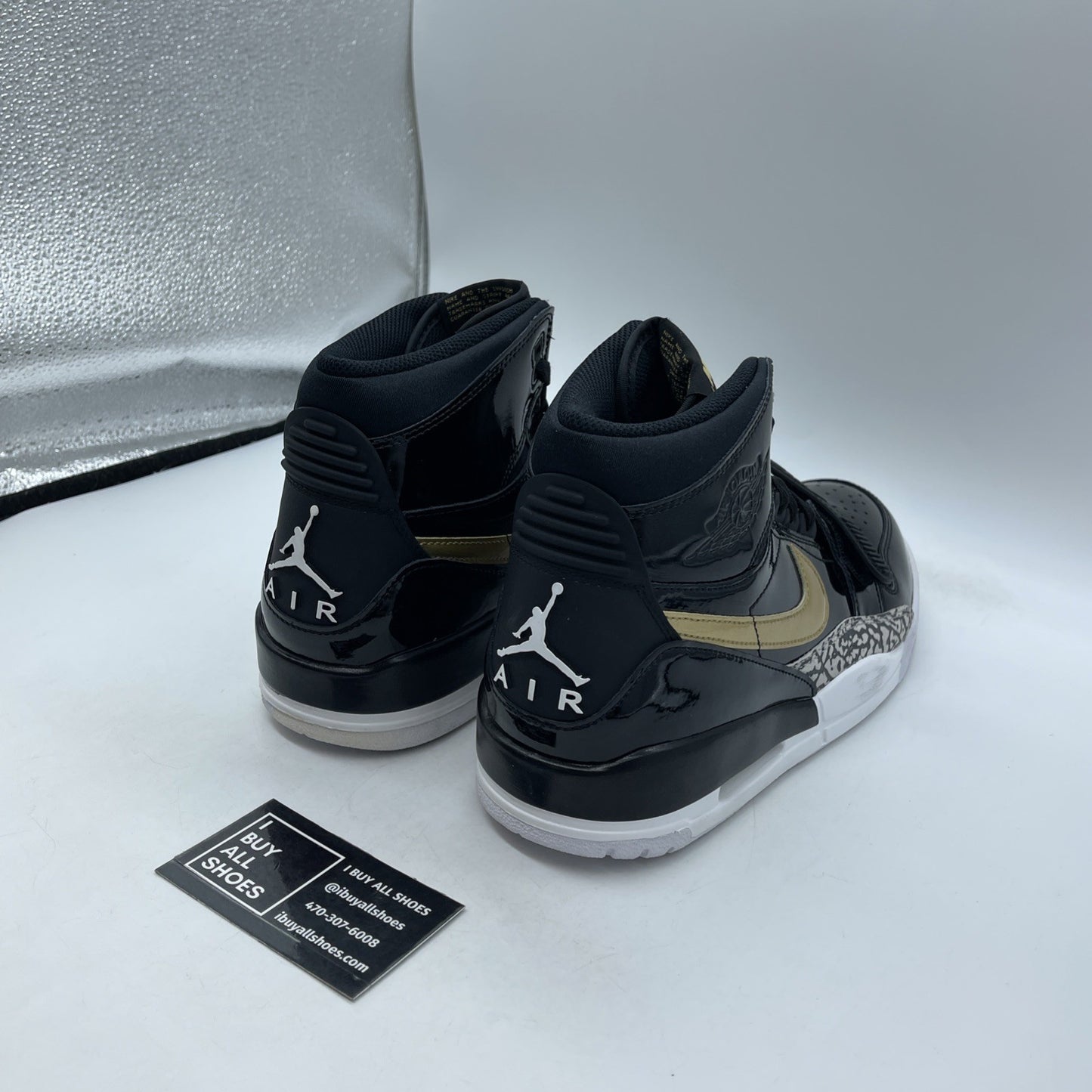 Size 11 - Air Jordan Legacy 312 Black Gold (AV3922-007)