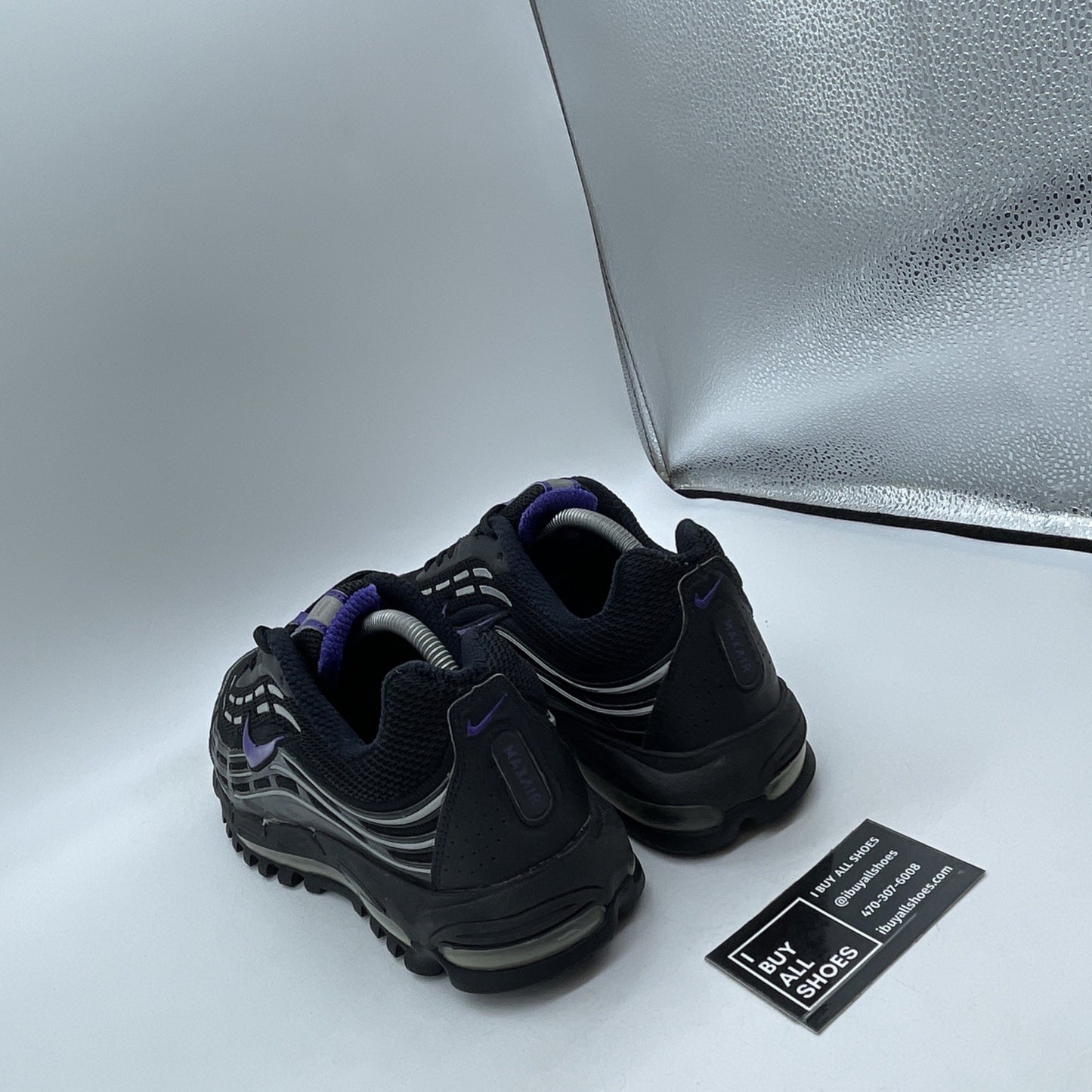 Size 10 - Nike Air Max TL 2.5 Black Varsity Purple (318815-051)