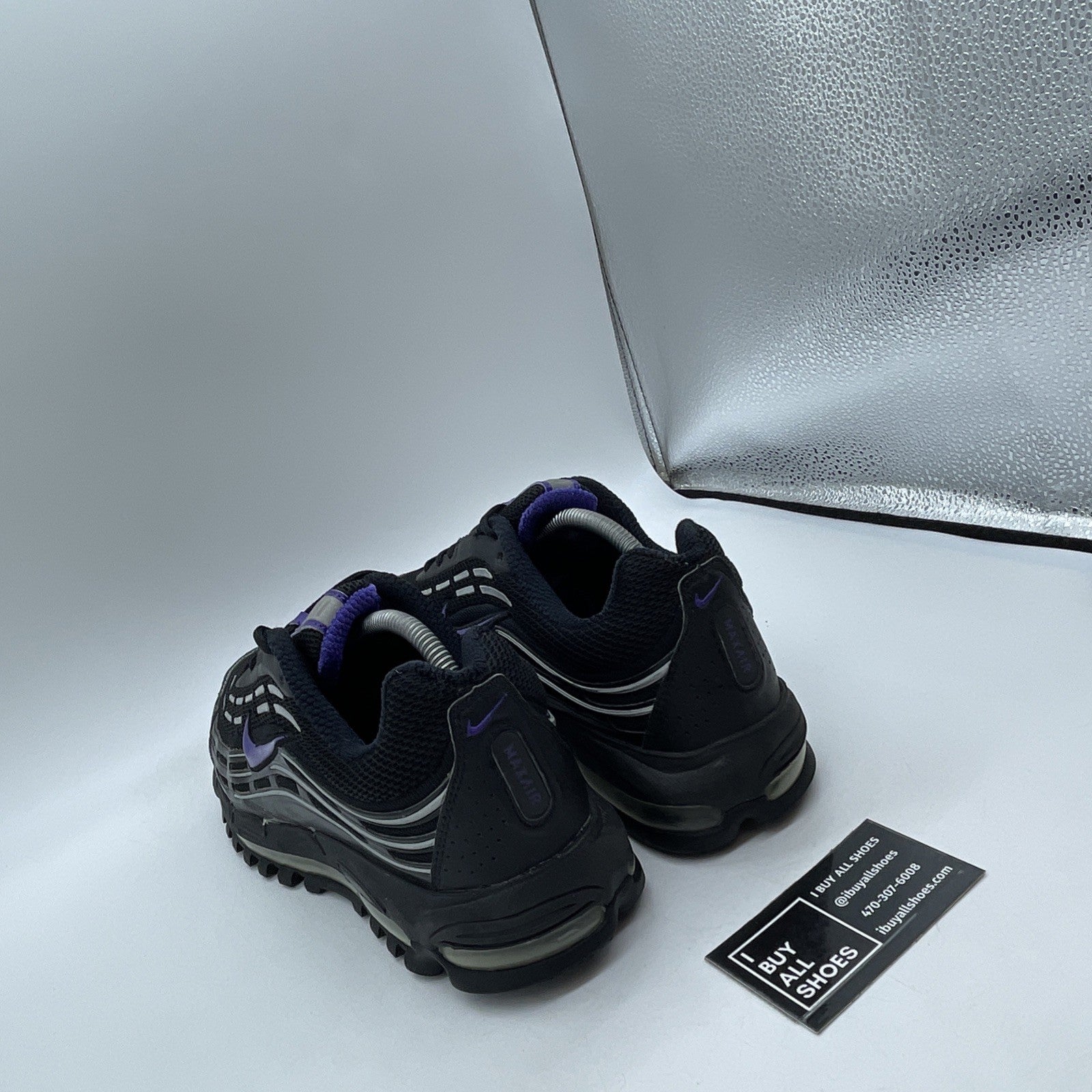 Size 10 - Nike Air Max TL 2.5 Black Varsity Purple (318815-051)