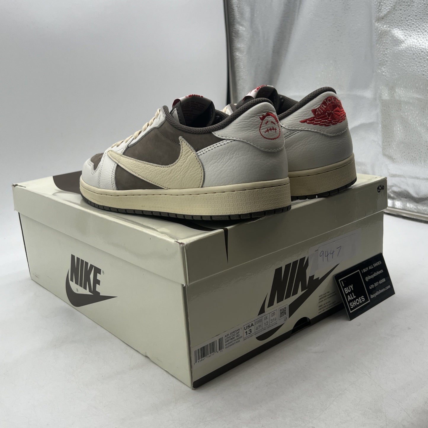Size 13 - Air Jordan 1 Low OG x Travis Scott Reverse Mocha (DM7866-162)