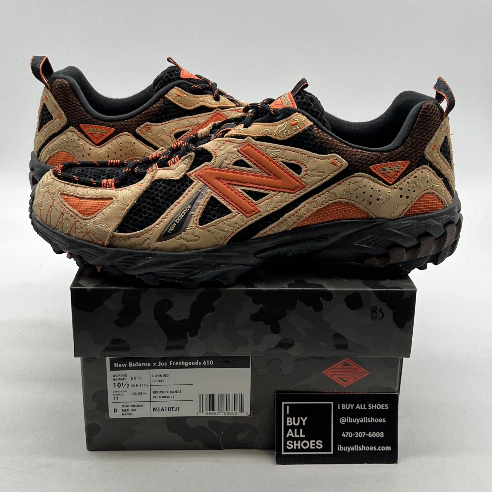 Size 10.5 - New Balance Joe Freshgoods x 610 Lil' Desert (ML610TJ1)
