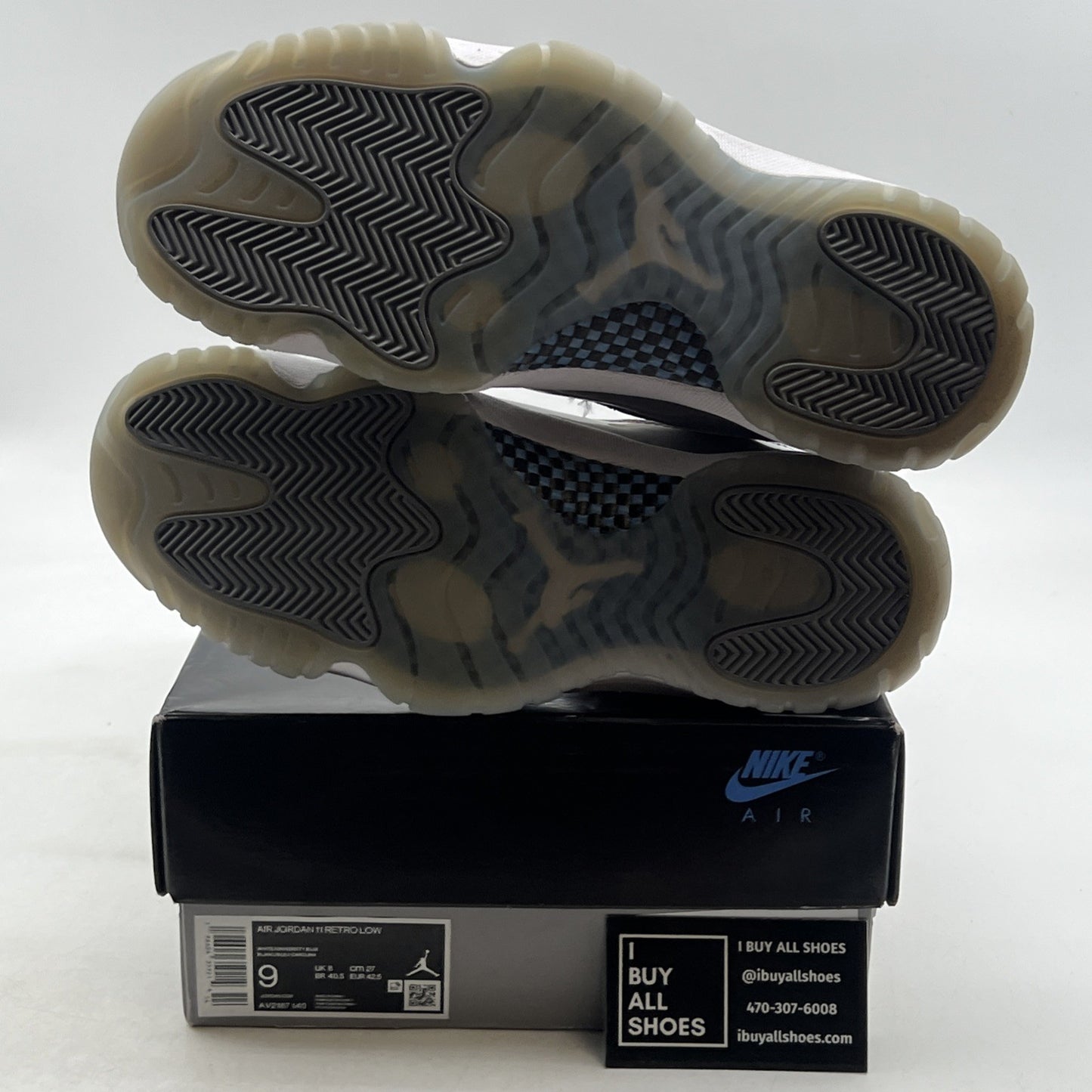 Size 9 - Air Jordan 11 Retro Low Cement Grey (AV2187-140)