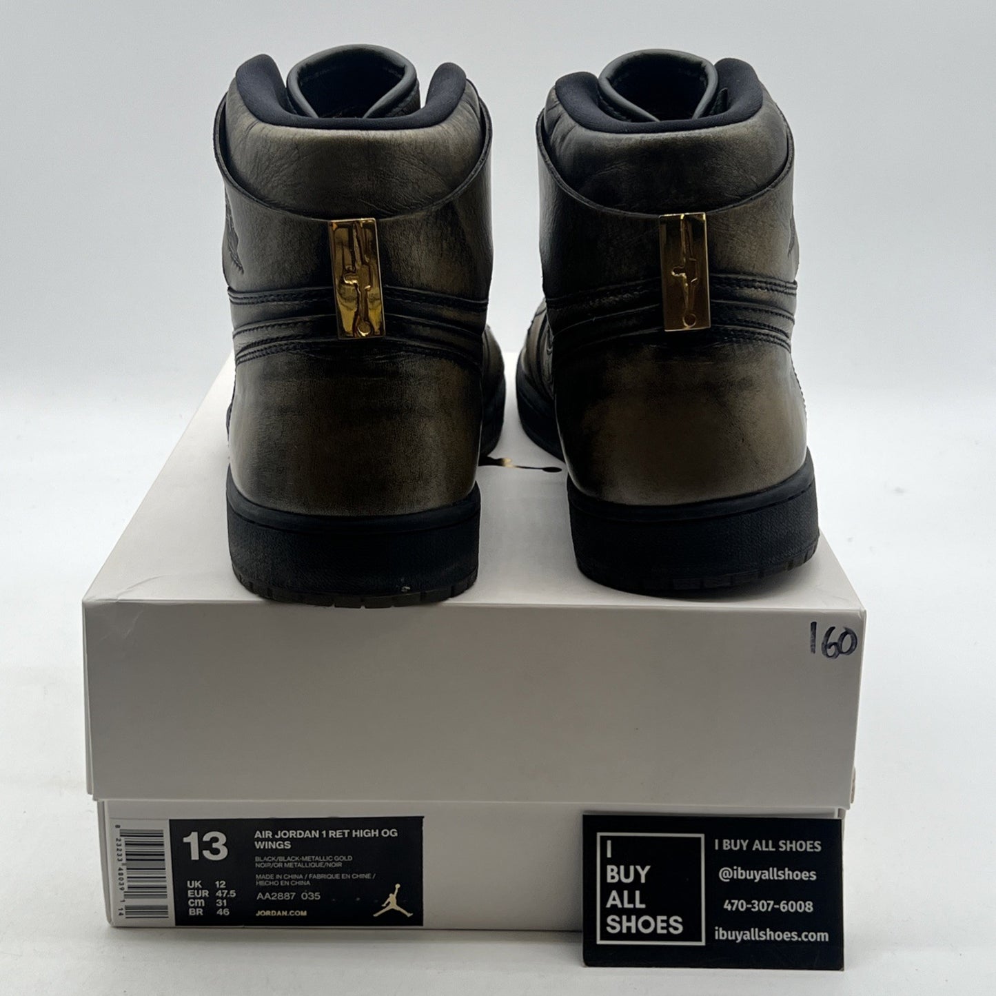 Size 13 - Air Jordan 1 Retro OG High Wings (AA2887-035)