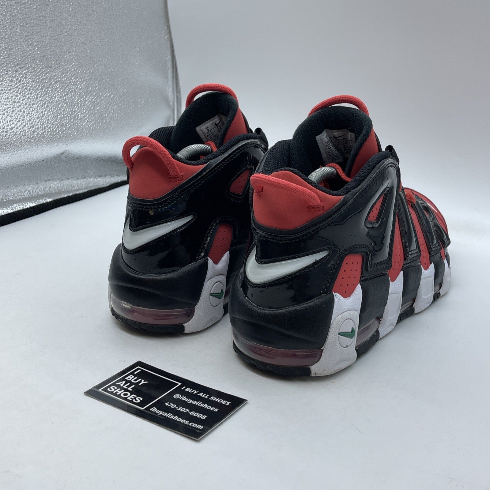 Size 9 - Nike Air More Uptempo I Got Next Red Black Suede Leather (DV2129-600)