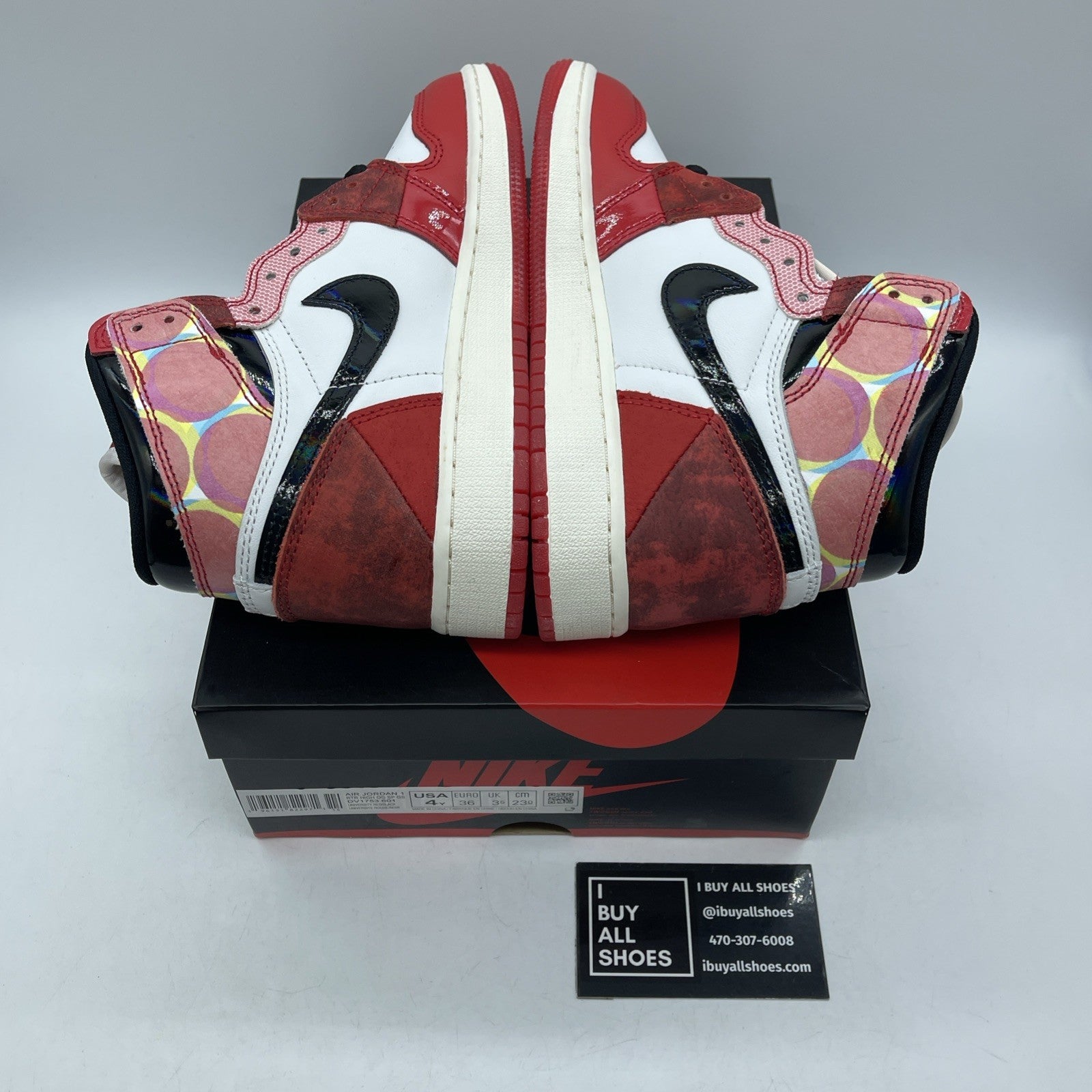 Size 4Y - Jordan 1 Retro OG x Marvel High Next Chapter Suede (DV1753-601)