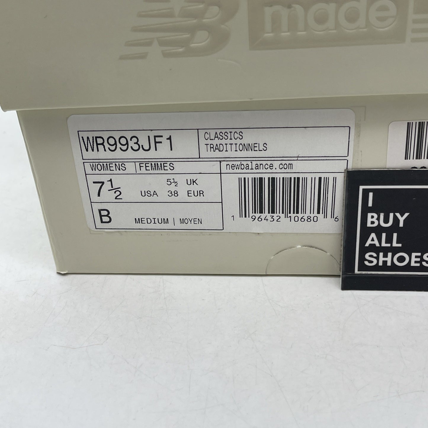 Size 7.5 - Joe Freshgoods x New Balance 993 Made in USA Performance Art  Arctic