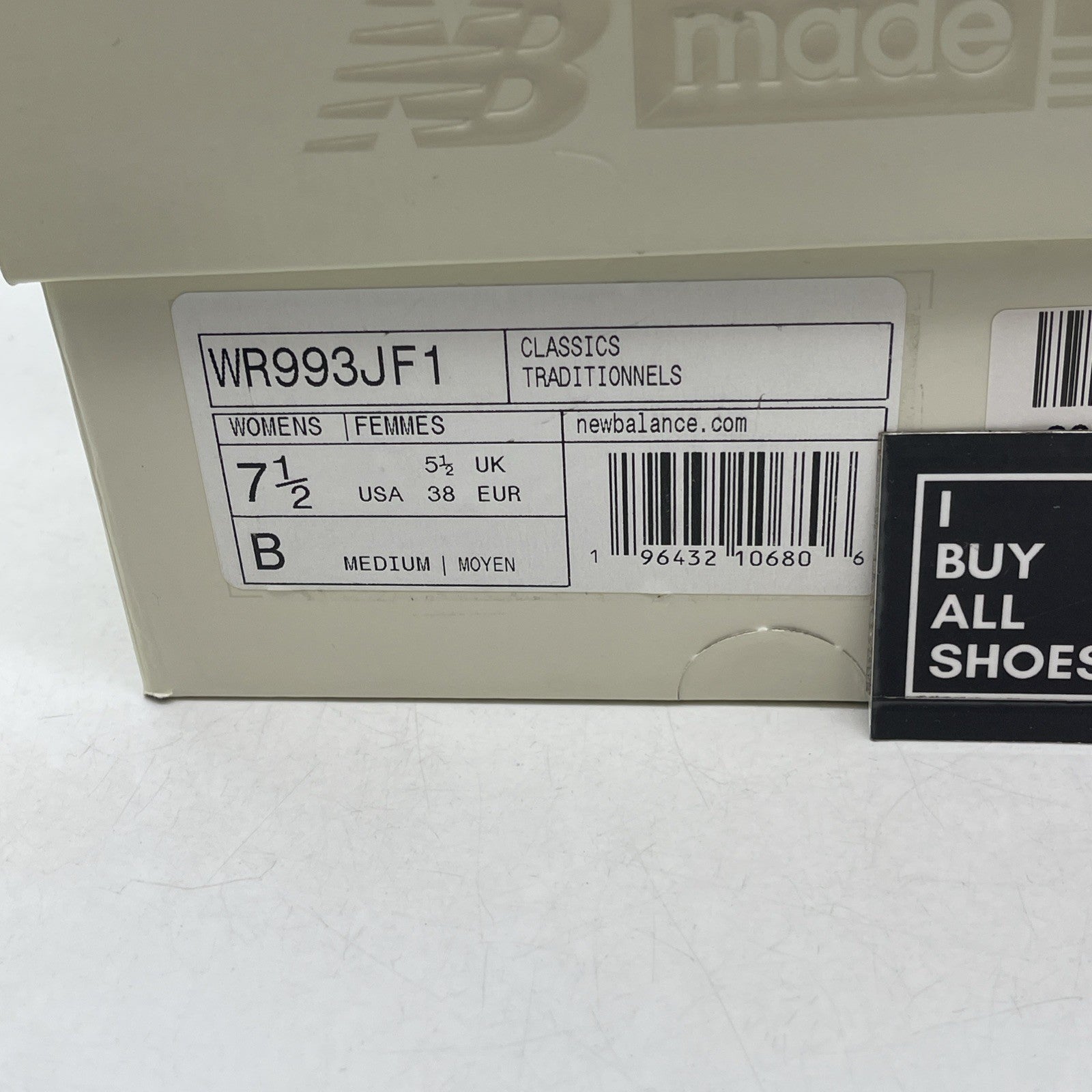 Size 7.5 - Joe Freshgoods x New Balance 993 Made in USA Performance Art  Arctic