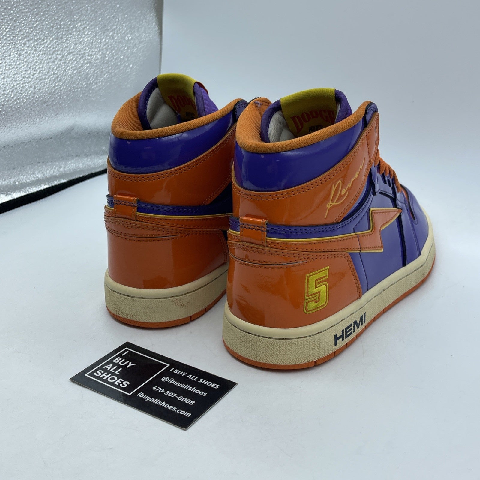 Size 7 - Kool Kiy Air Kiy Sport Blue Orange NY 0.2 Juneteenth Exclusive