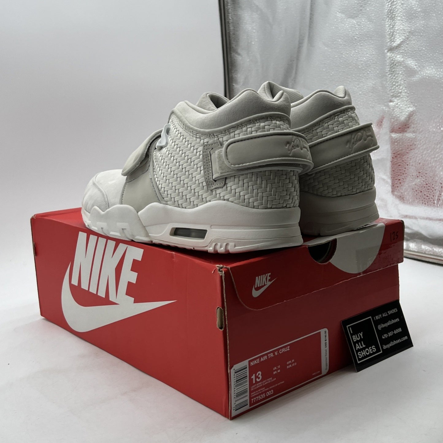 Size 13 - Nike Air Trainer Cruz Light Bone (777535-003)