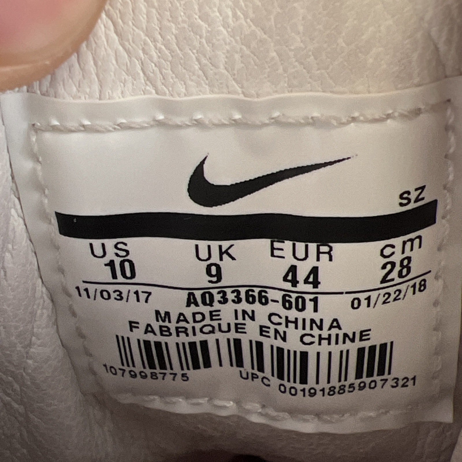 Size 10 - Riccardo Tisci x NikeLab Air Force 1 High Victorious Minotaurs