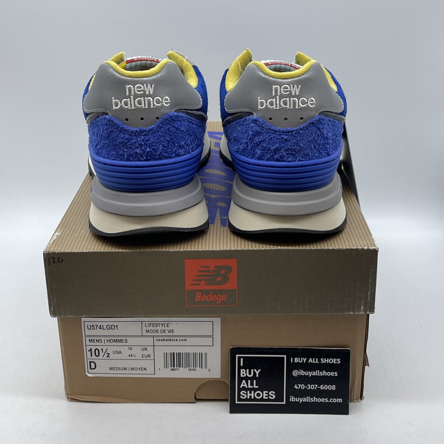 Size 10.5 - New Balance Bodega x 574 Legacy Departure Suede (U574LGD1)