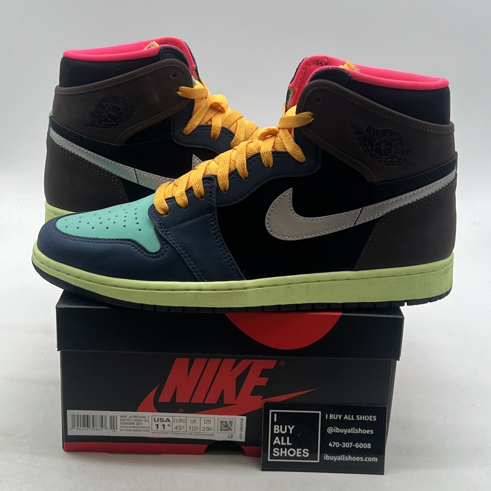 Size 11.5 - Air Jordan 1 Retro High Tokyo Bio Hack (555088-201)