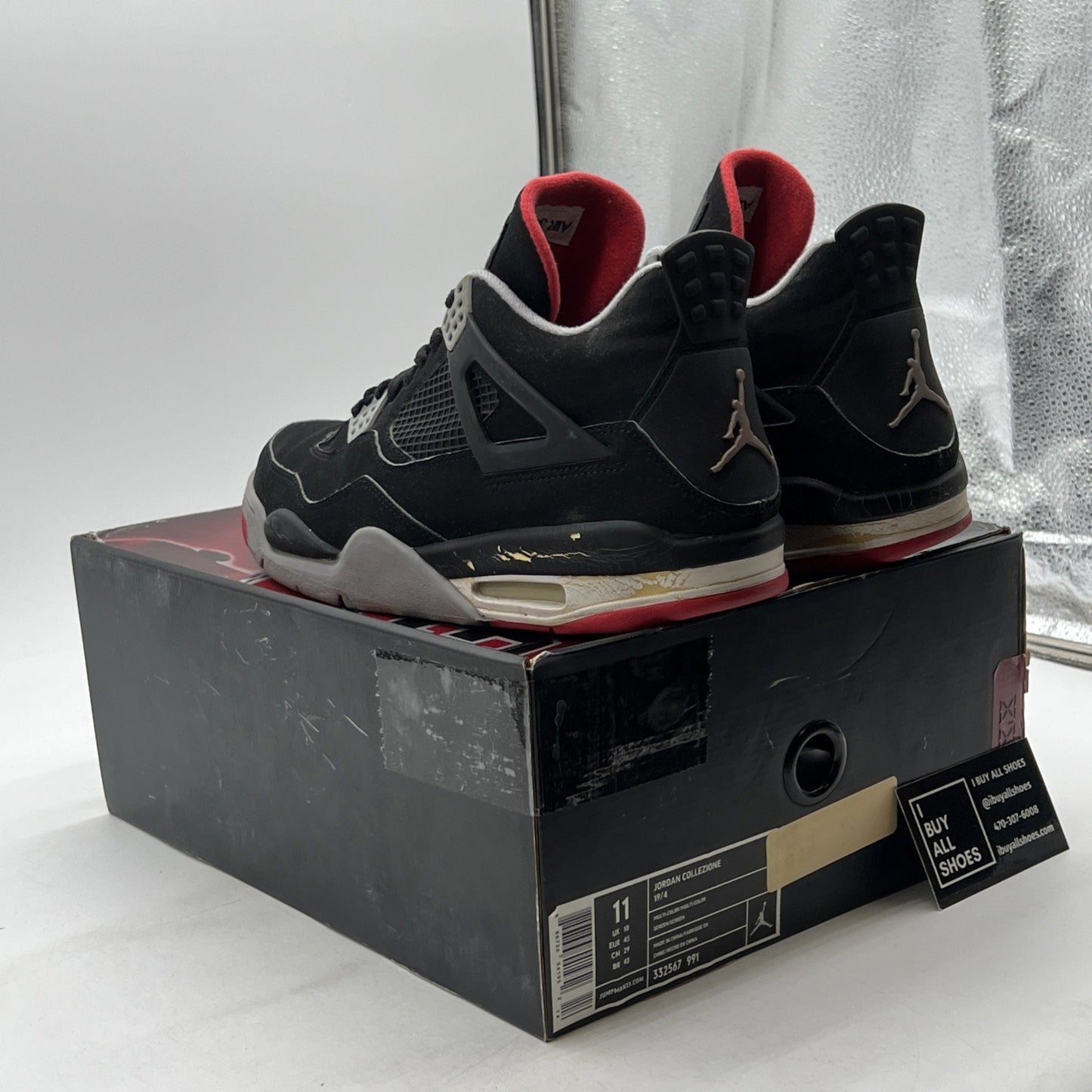Size 11 - Air Jordan 4 Retro Countdown Pack (308497-003)