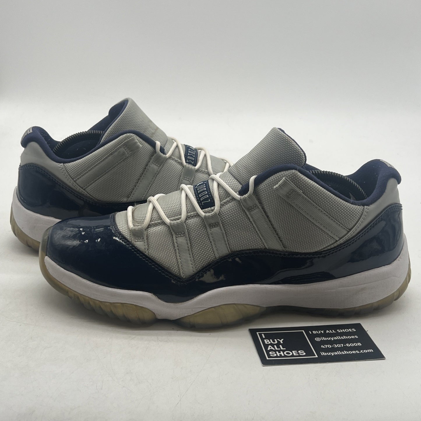 Size 11 - Air Jordan 11 Retro Low Georgetown (528895-007)