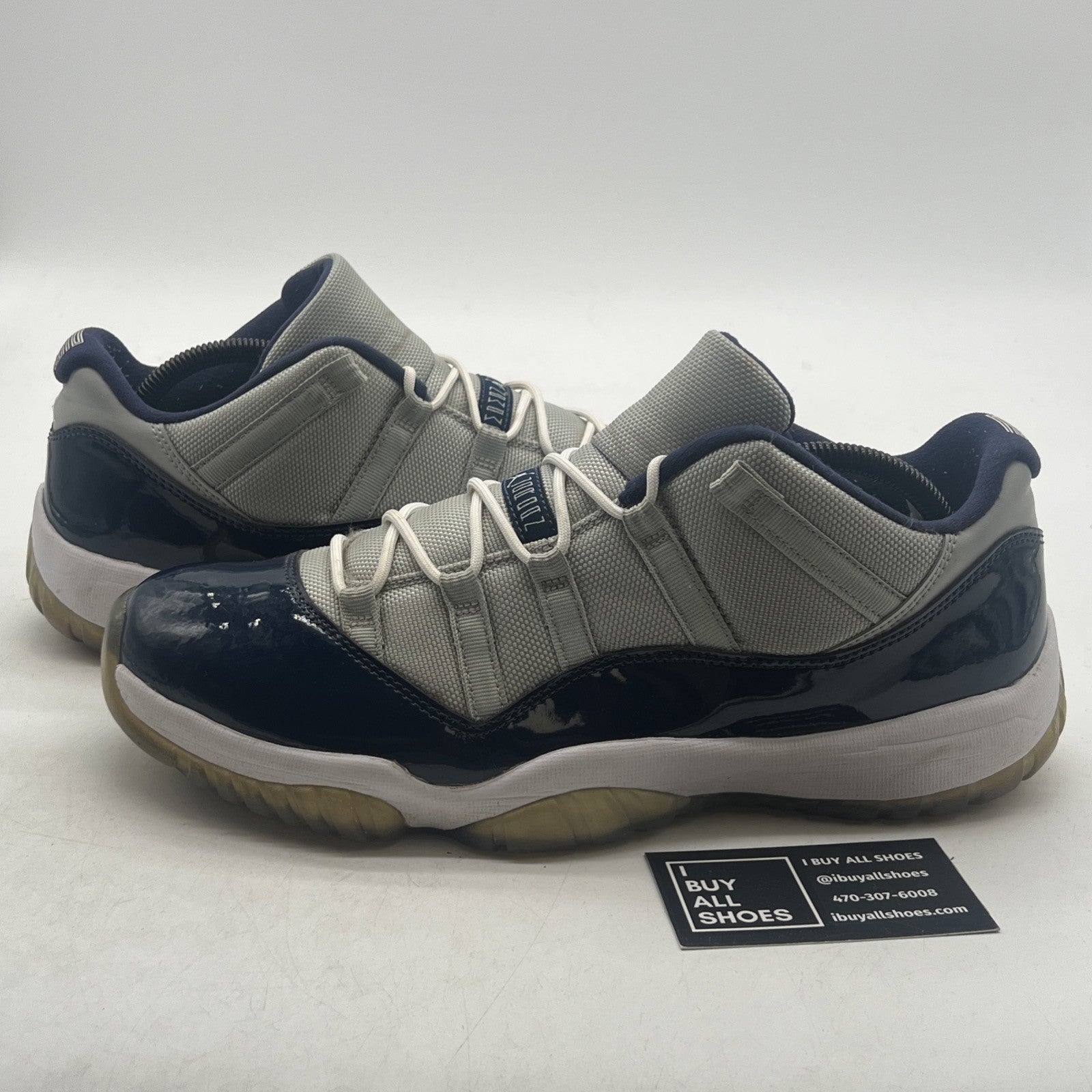 Size 11 - Air Jordan 11 Retro Low Georgetown (528895-007)