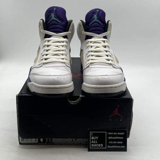 Size 9 - Air Jordan 5 Retro Grape 2013 (136027-108)