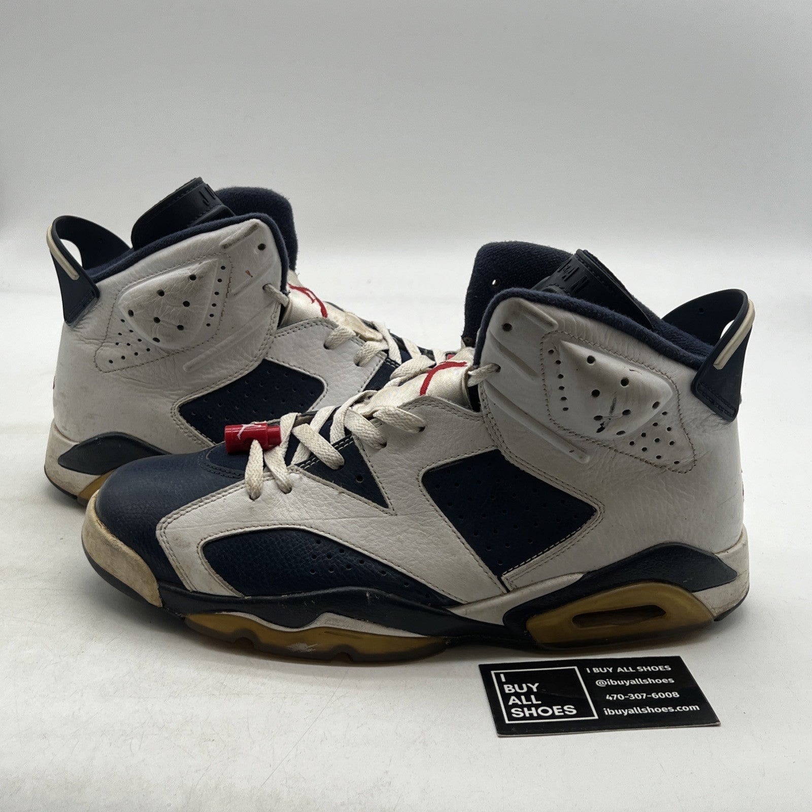 Size 11 - Air Jordan 6 Retro 2012 Olympic (384664-130)