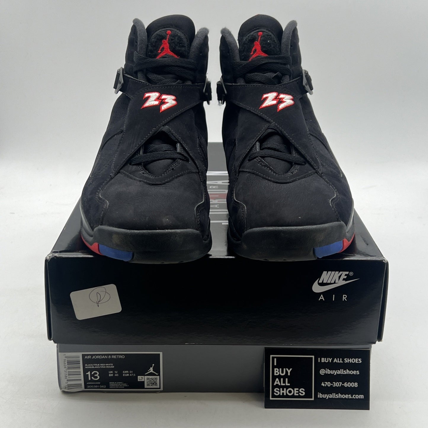 Size 13 - Air Jordan 8 Retro Mid Playoff (305381-062)