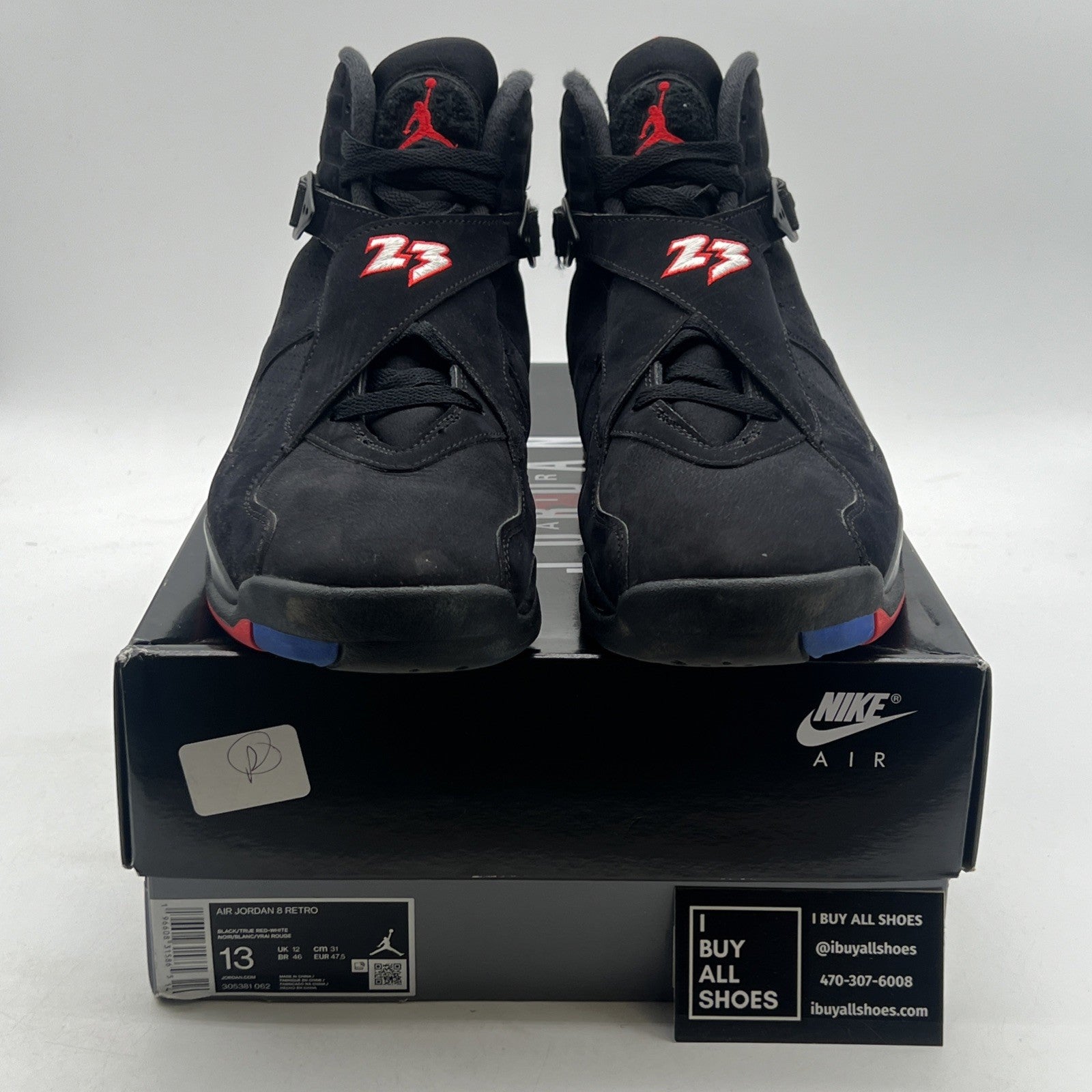 Size 13 - Air Jordan 8 Retro Mid Playoff (305381-062)