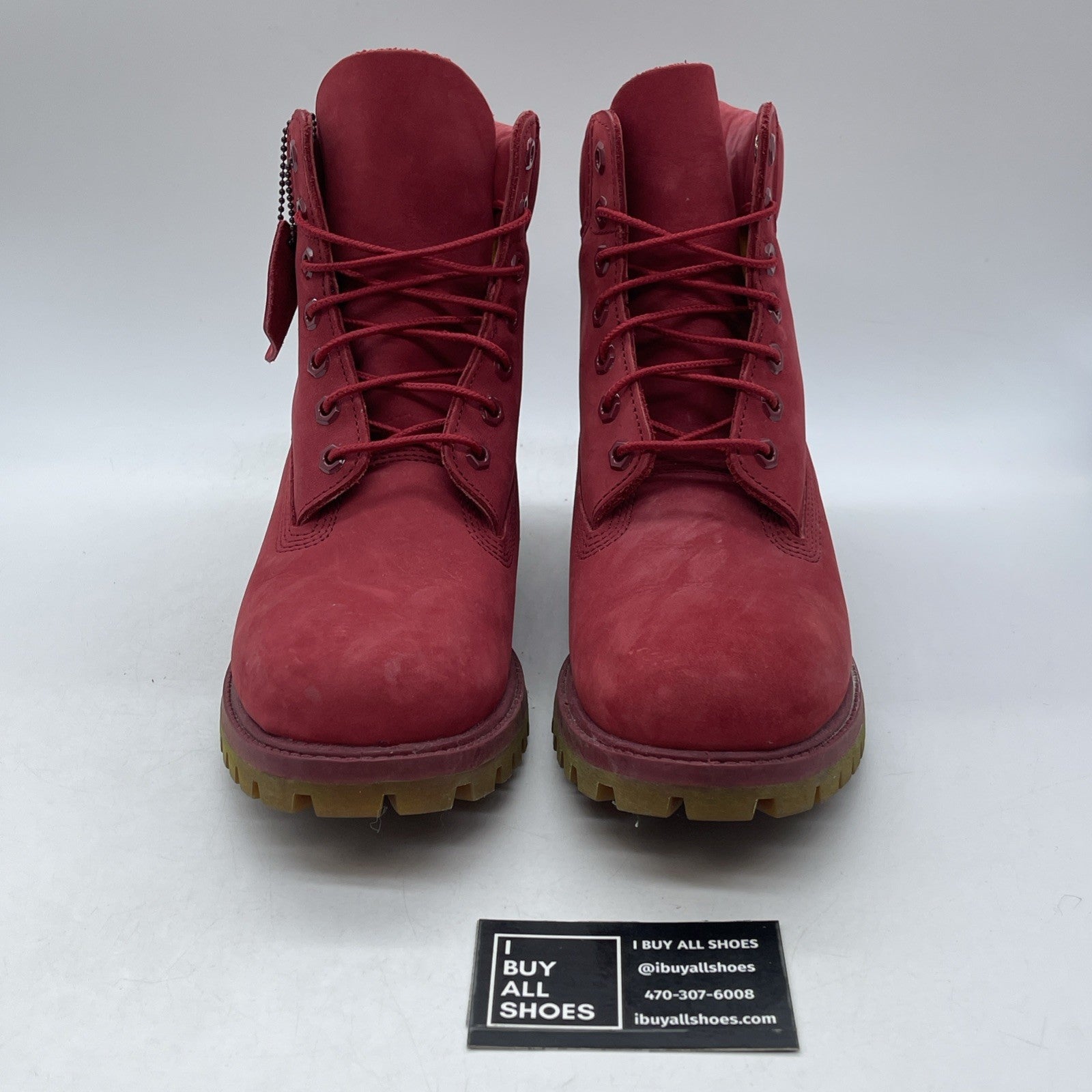 Size 8 - Timberland Dark Pink Boots. Waterproof. Primaloft 200 Gram