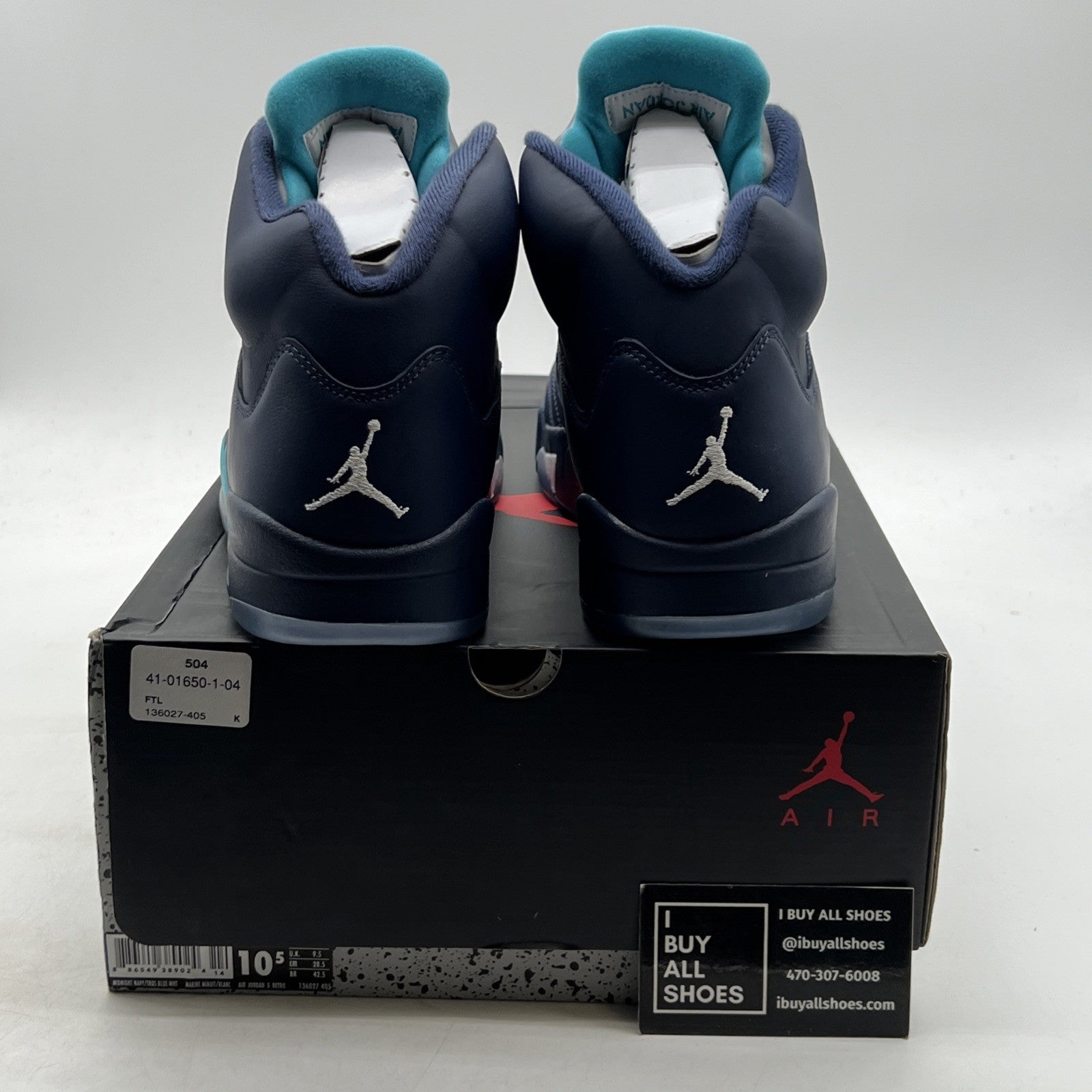 Size 10.5 - Air Jordan 5 Retro Pre-Grape (136027-405)