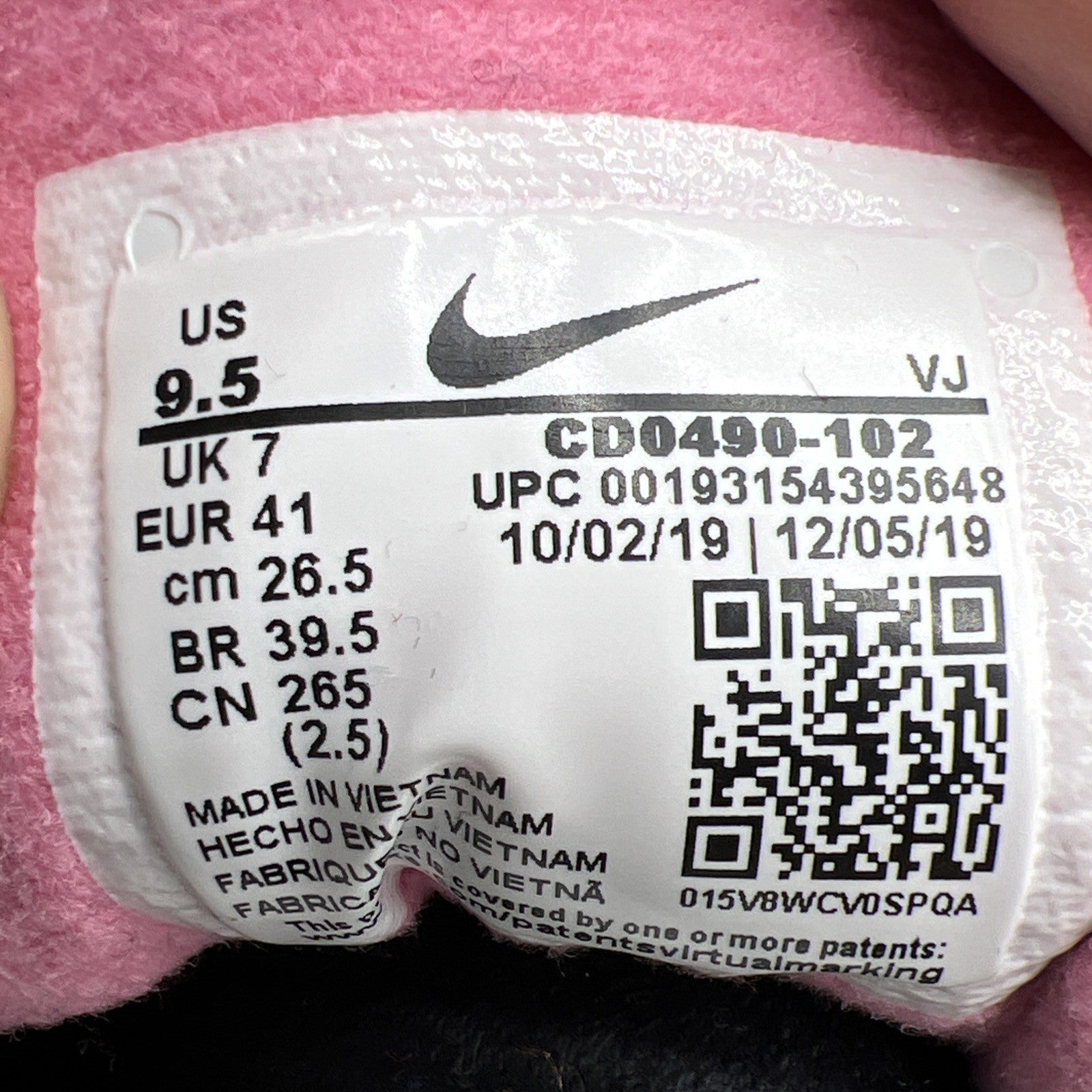 Size 9.5 - Nike Air Max 90 Rose Pink W (CD0490-102)